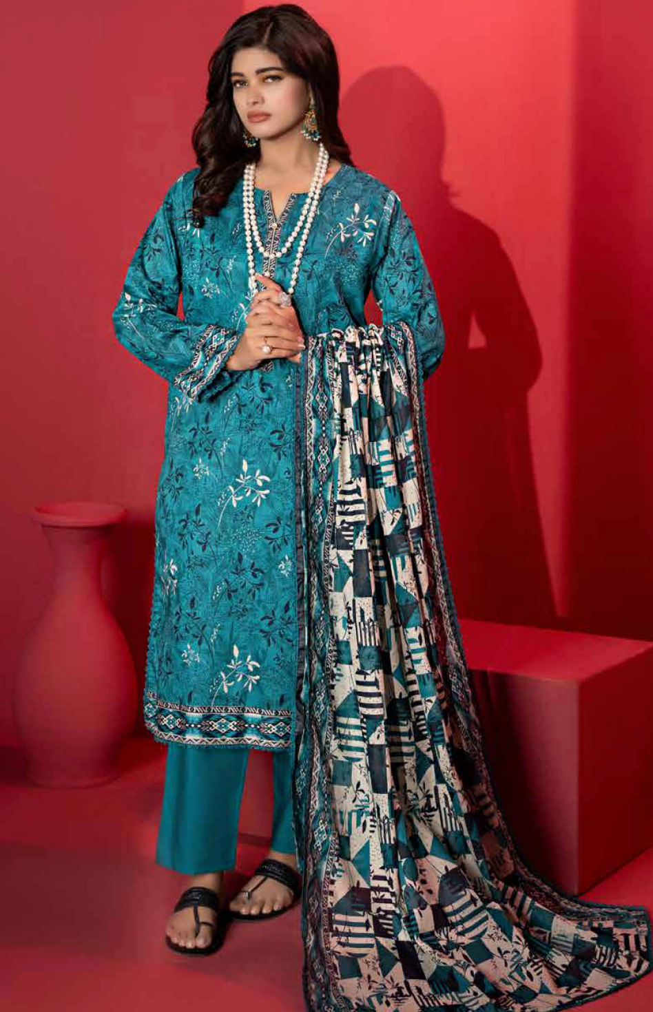 Printed Summer Lawn Drop 15 – 6