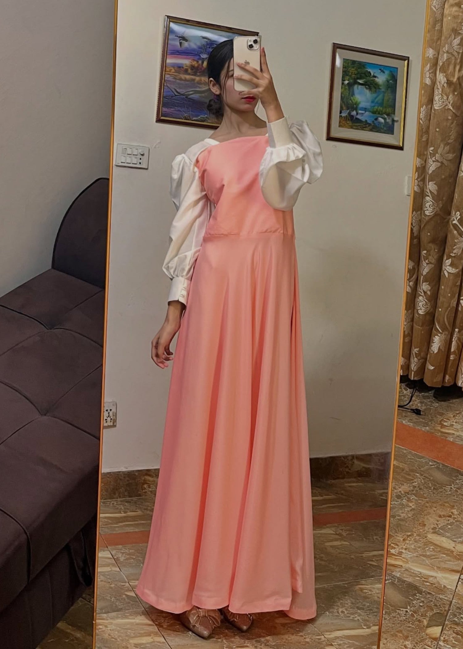 grip Frock in Pink