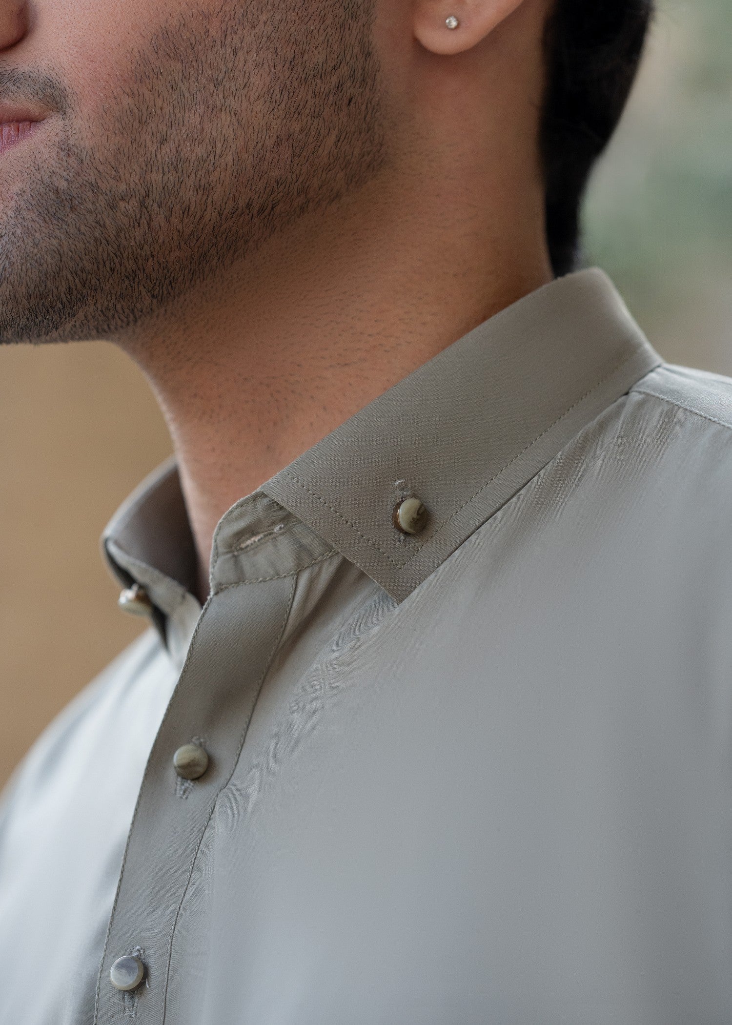 wash & wear Kurta Set in Sage green
