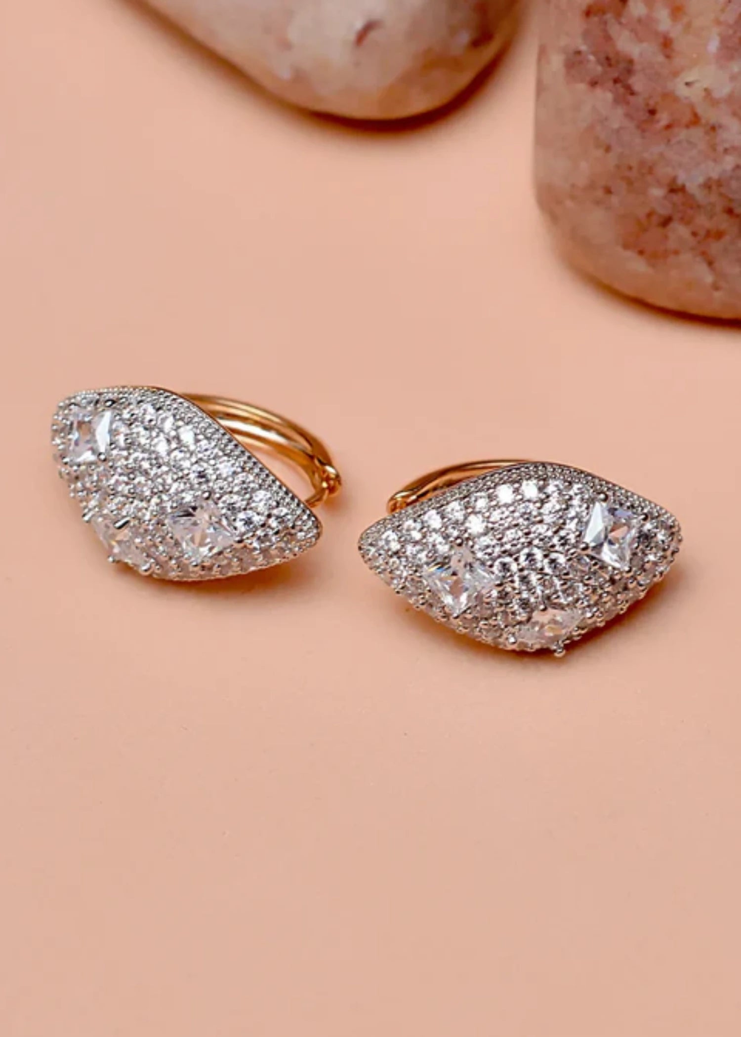 Earrings in White Color by - Trendy Women Earrings FFY9905