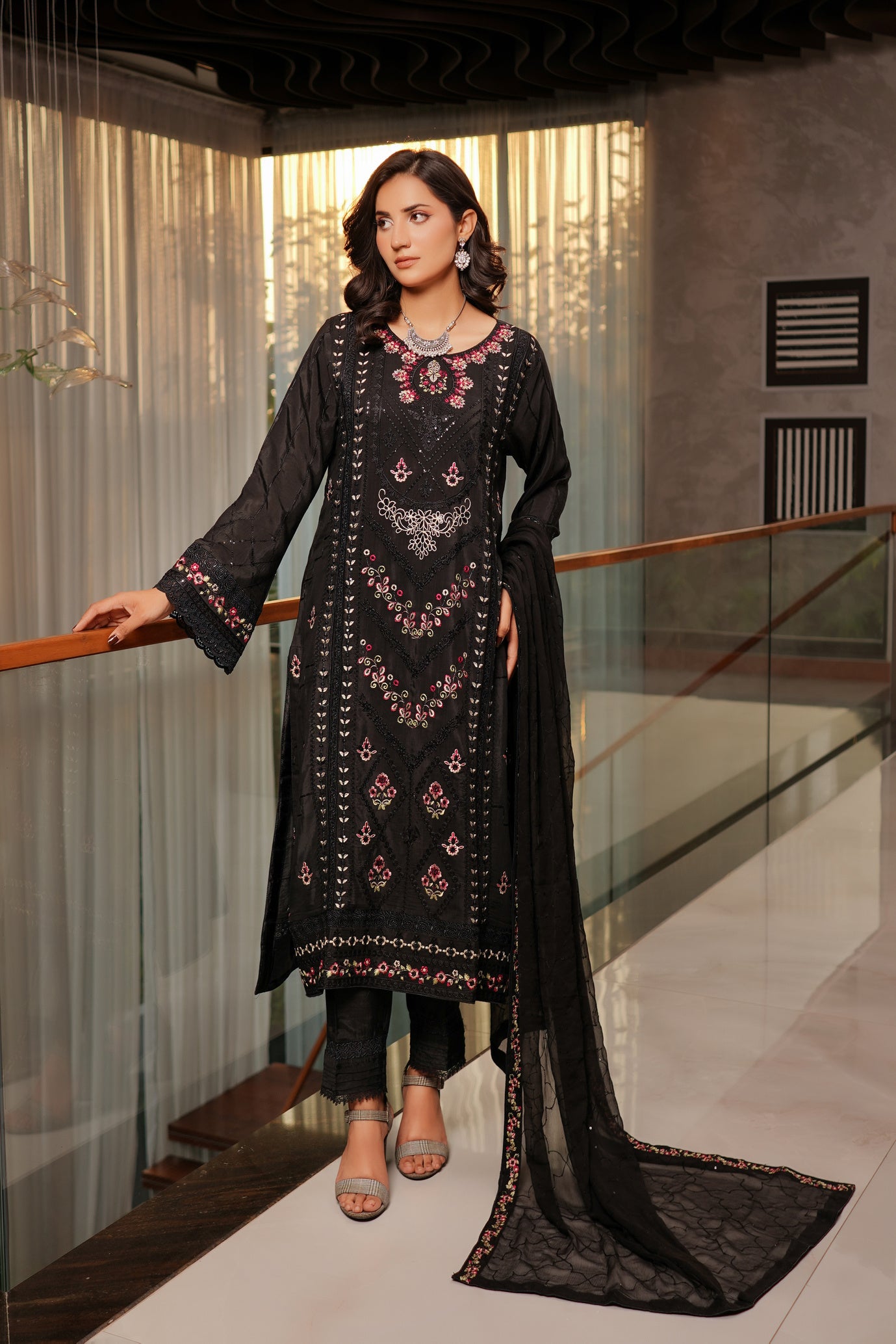 Shamooz Silk Edit Festive Pret Formals – D-10