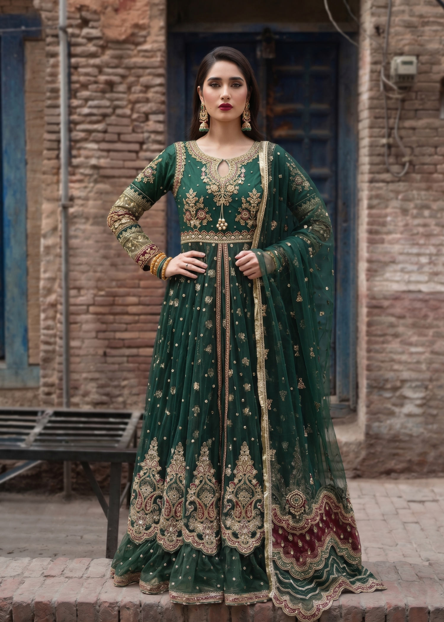 net Maxi in Green