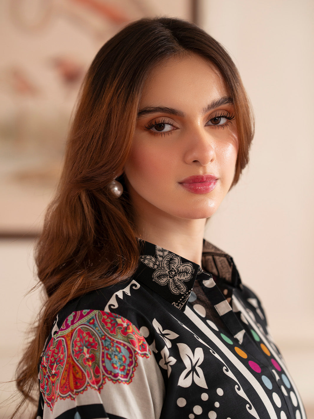 Noir 2PC Lawn – N-09