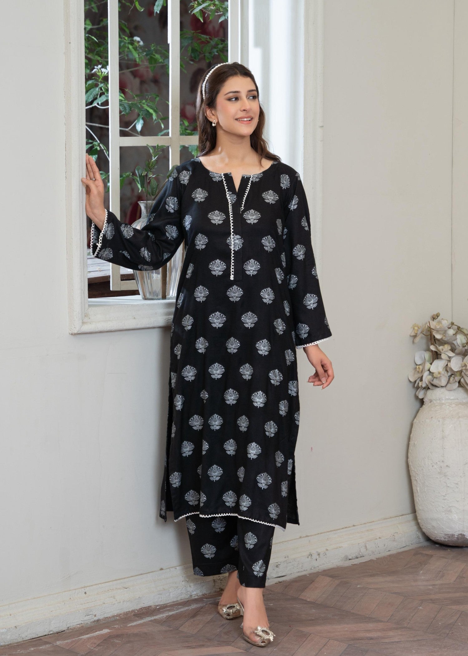 corduroy Co Ord Sets in Black