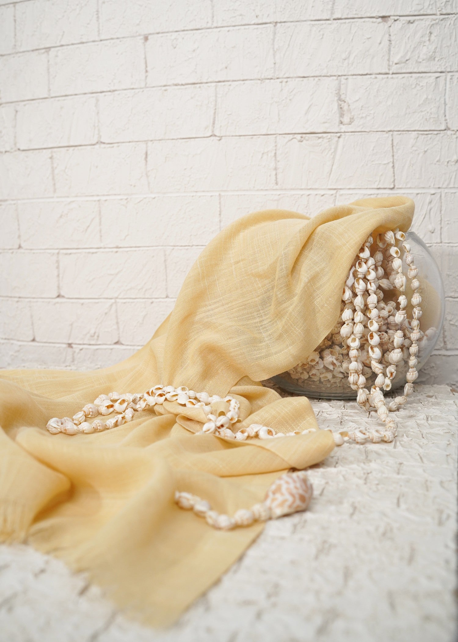 lawn Hijab in Light yellow