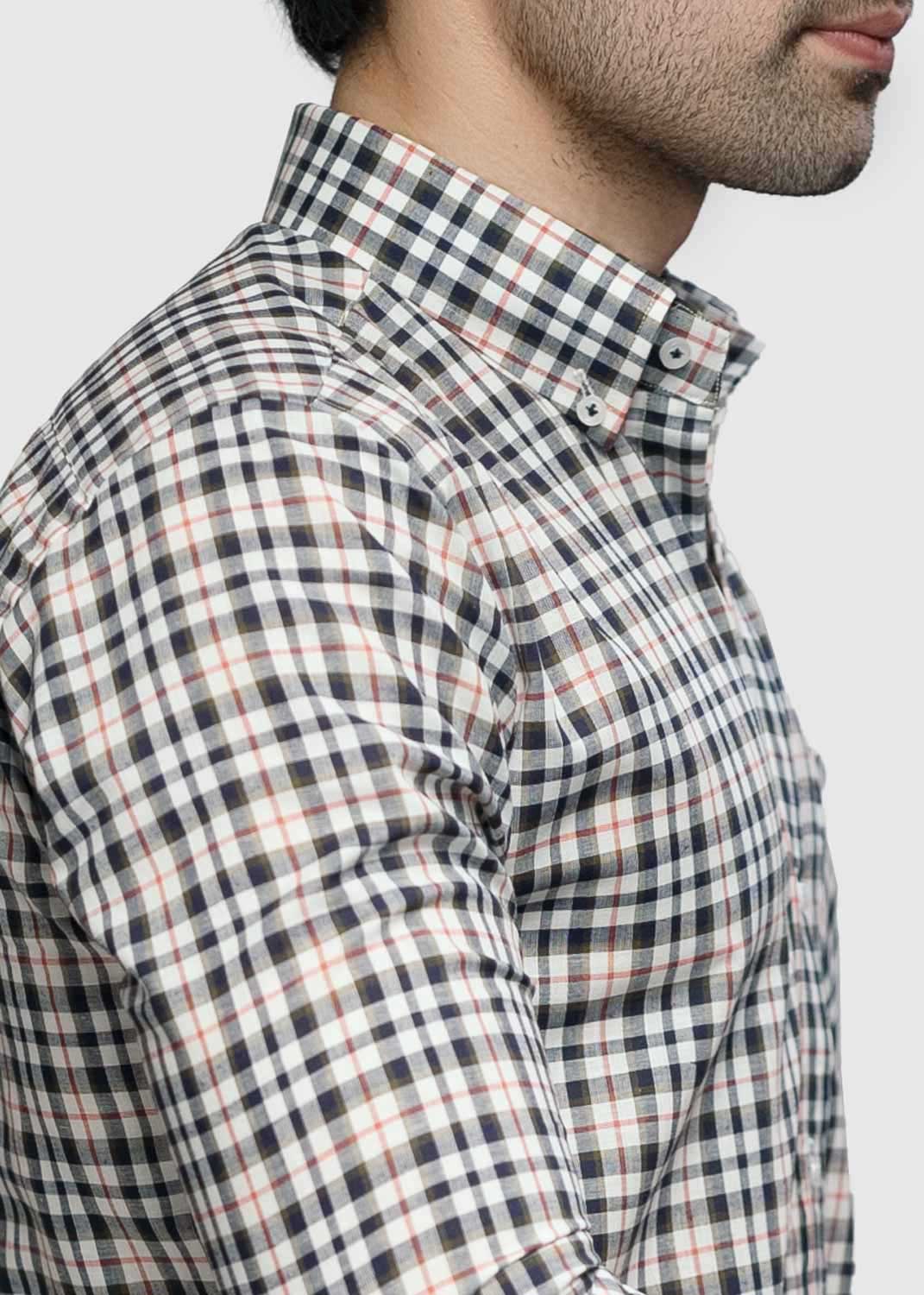 cotton Casual Shirt in Multi