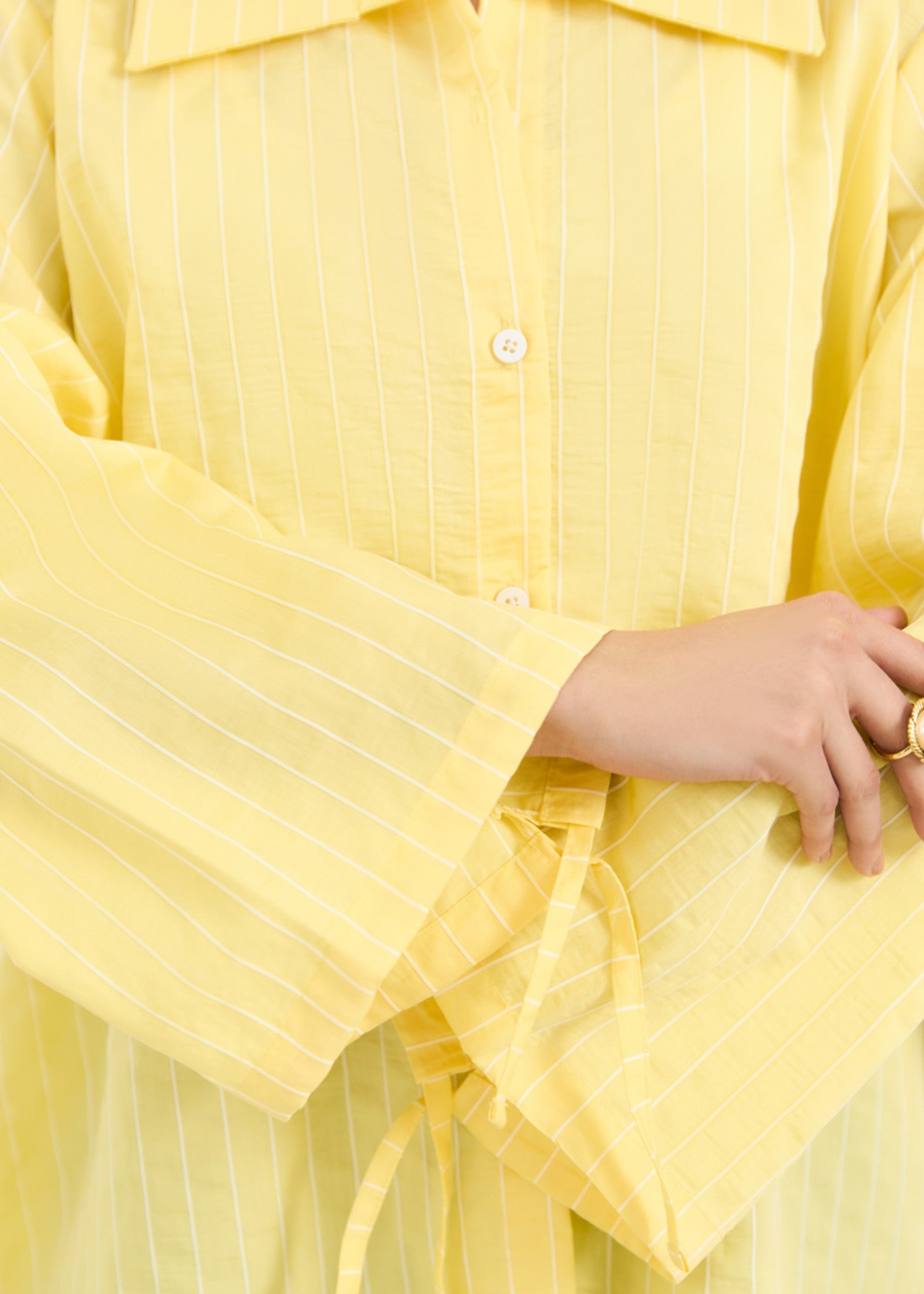 polycotton Top in Yellow
