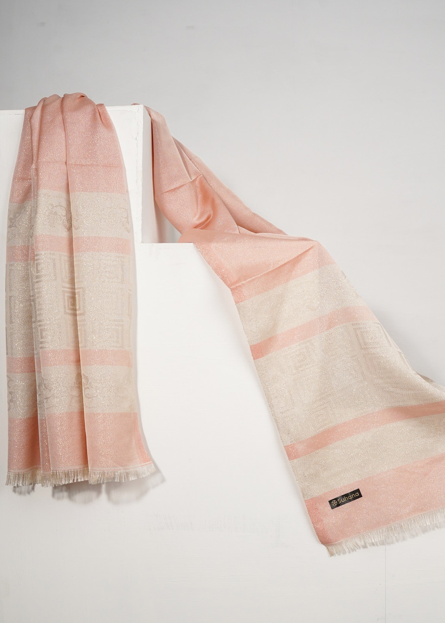 zari lawn Hijab in Multi