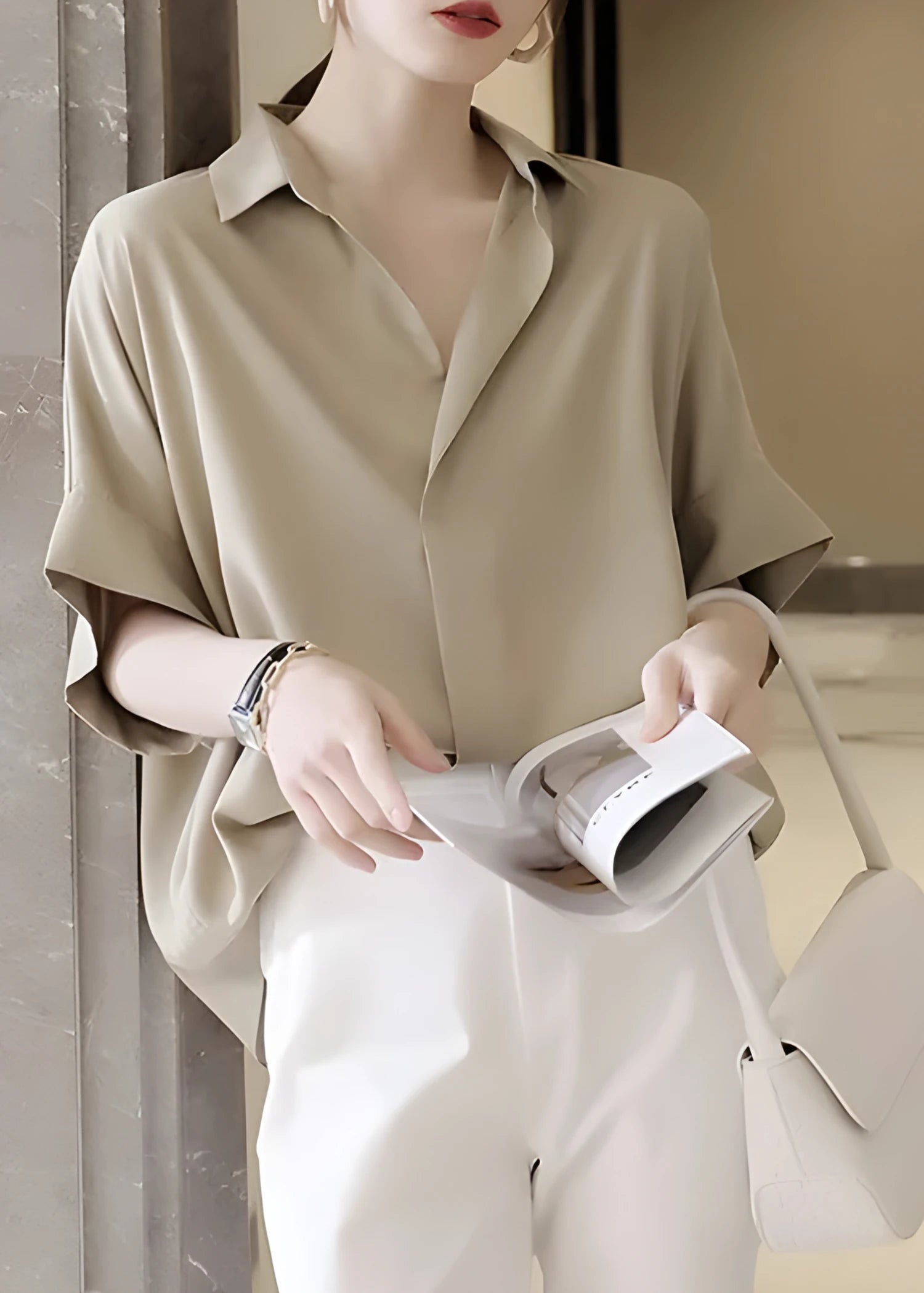 cotton Top in Khaki brown
