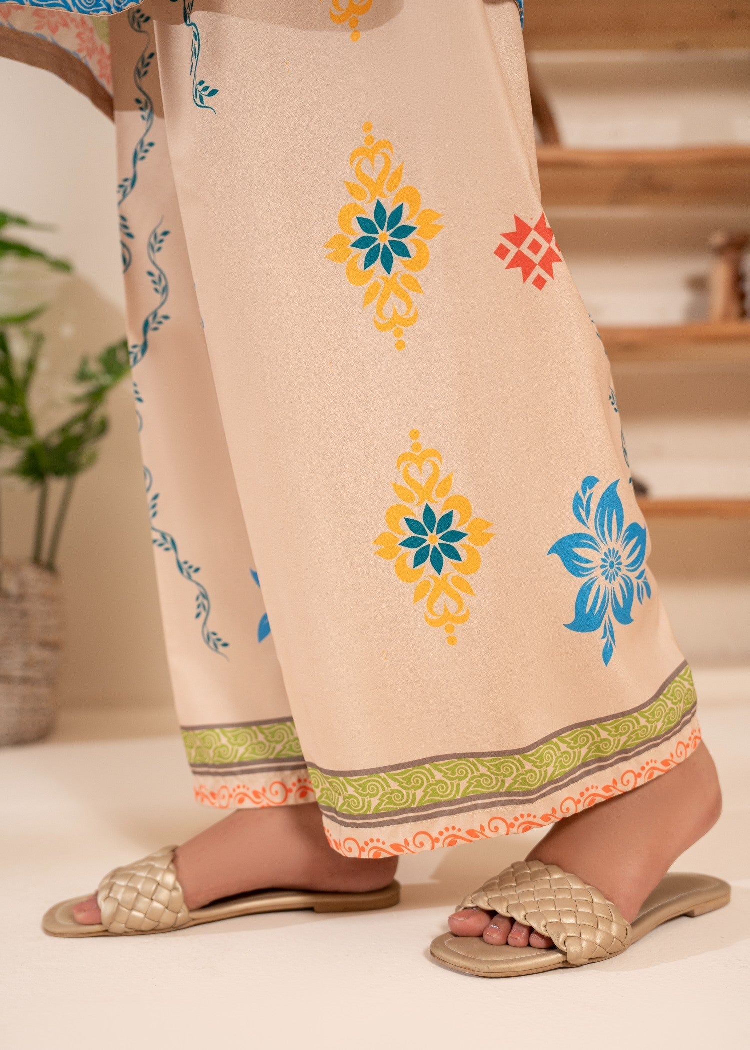 crepe Co Ord Sets in Wheat
