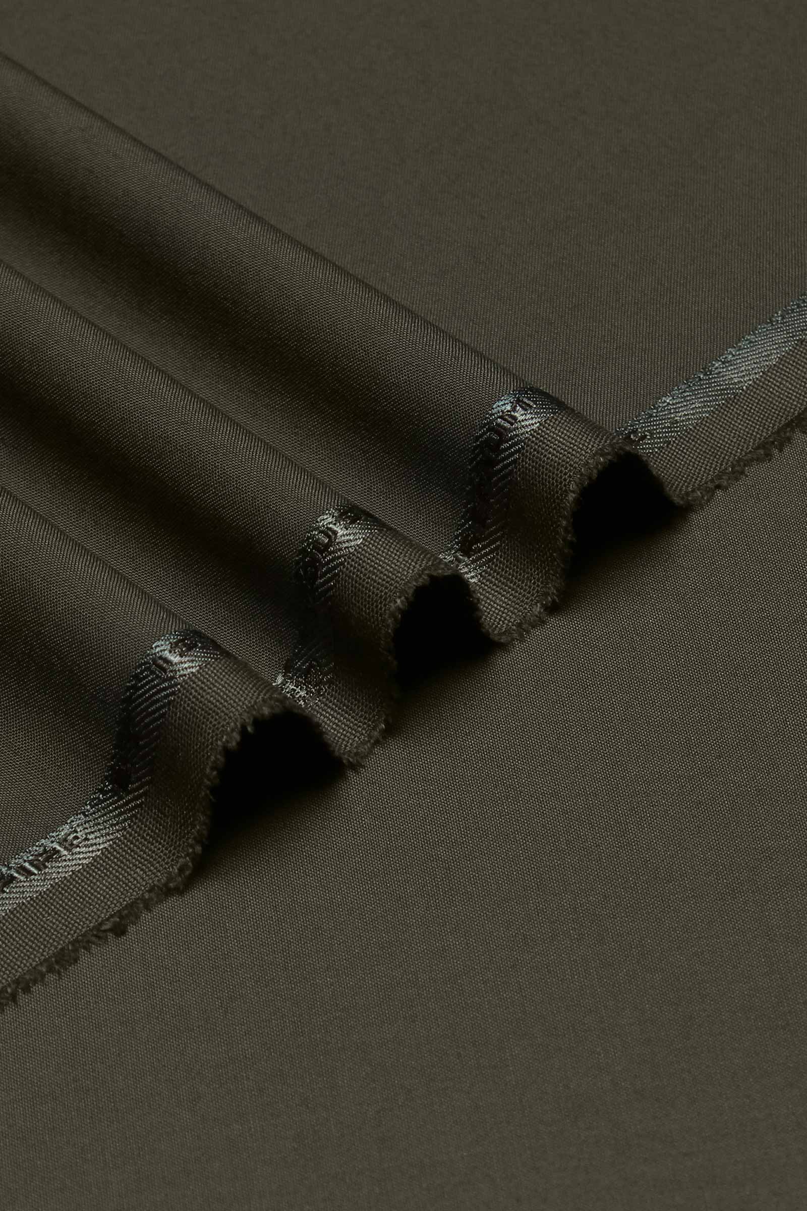 wash & wear Unstitched in Chocolate brown