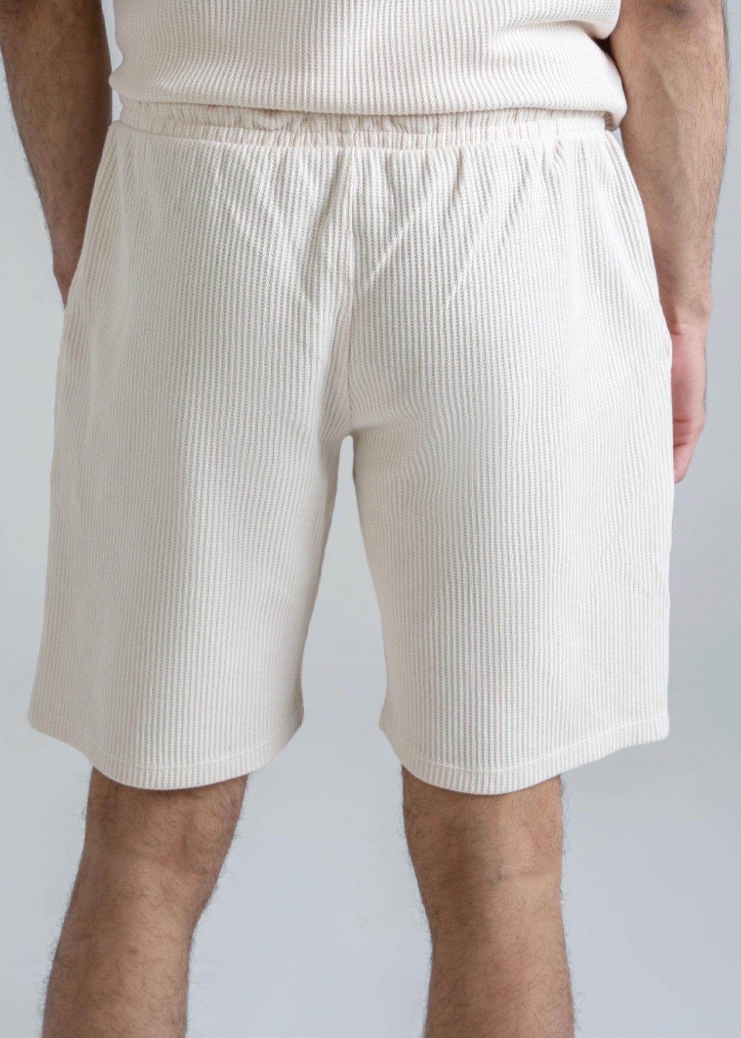 cotton Shorts in White