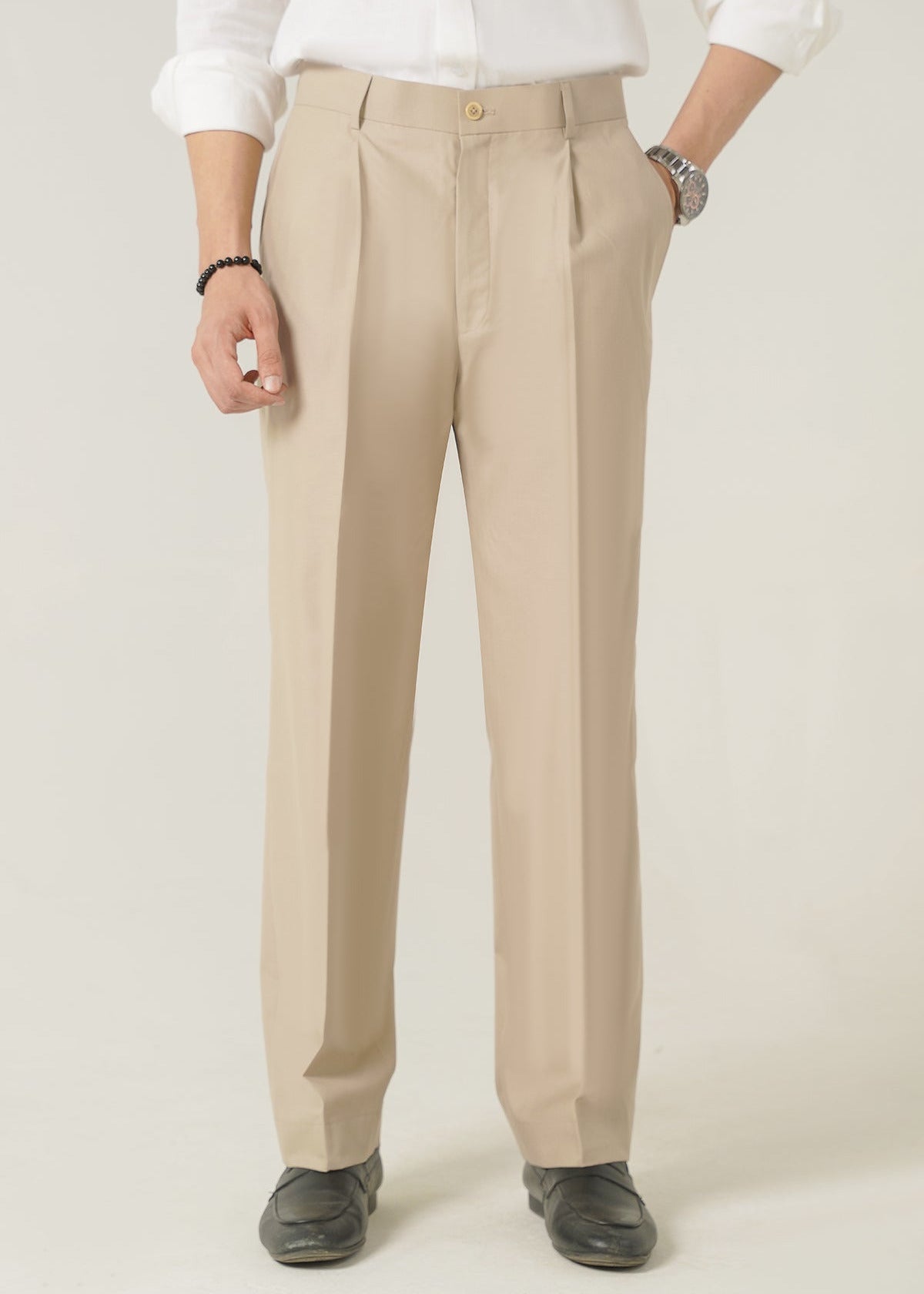 suiting Pants in Lemon chiffon