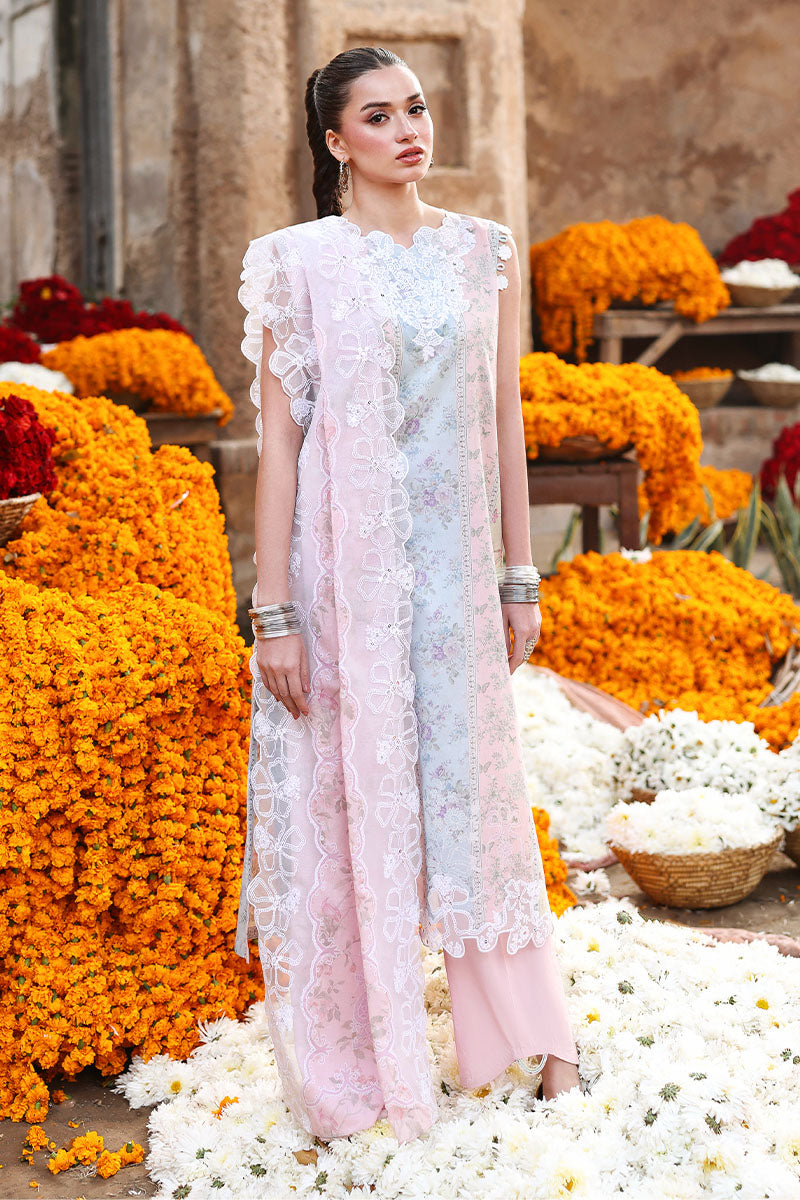 Festive – Rose Veil - Printed Lawn