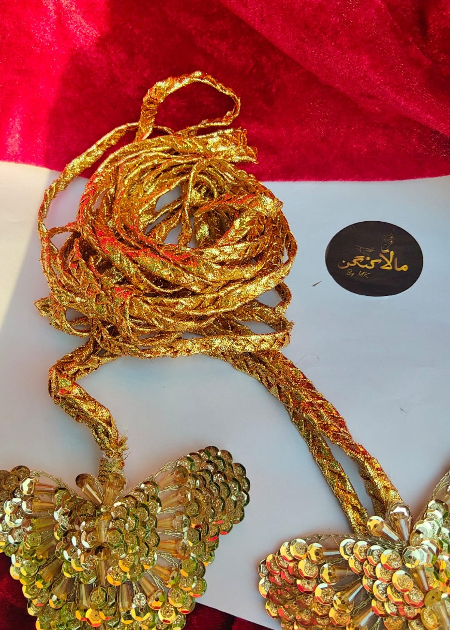 Paranda in Gold Color by - Trendy Women Paranda BCW3310