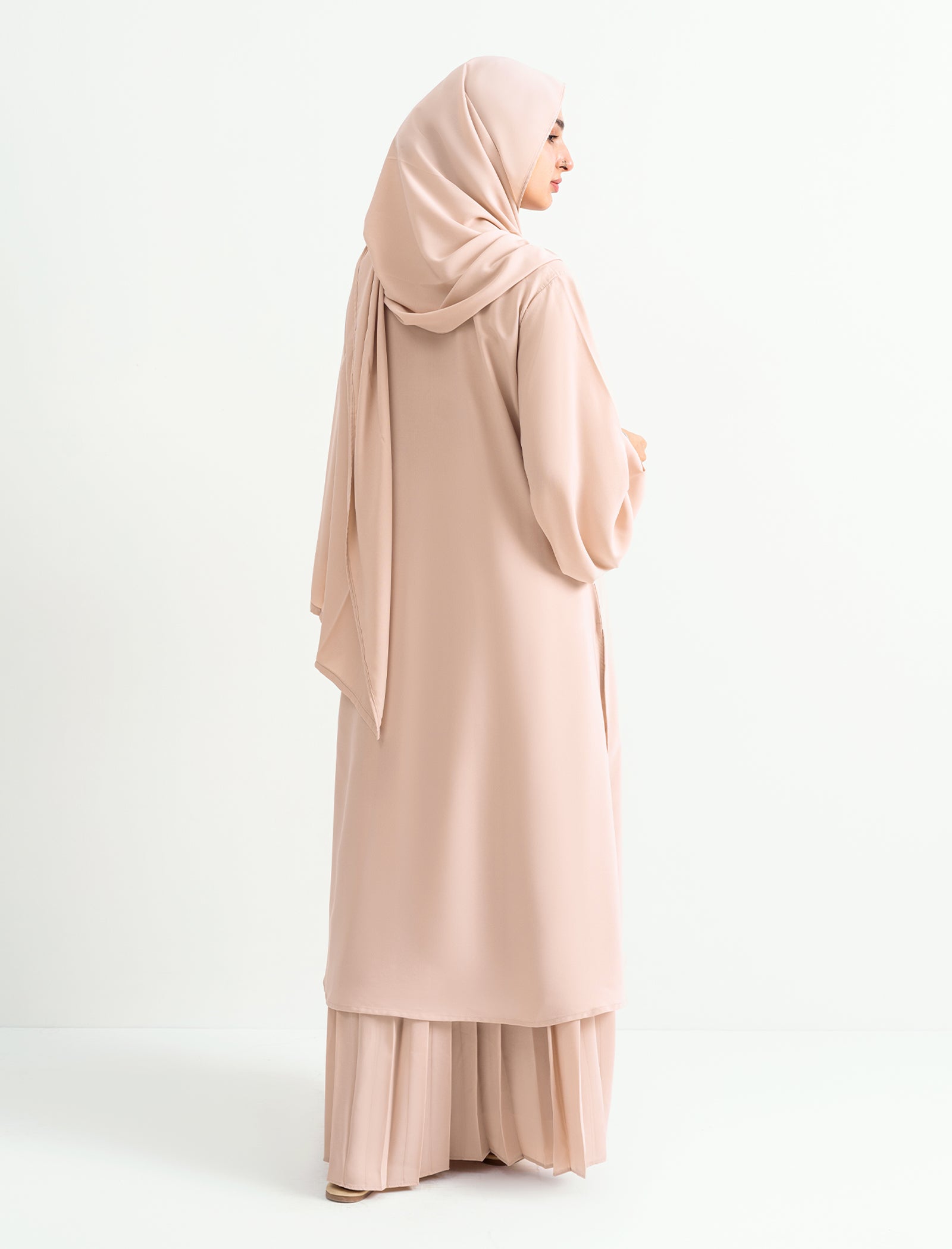 interlock knit Co ord Sets in Blush pink