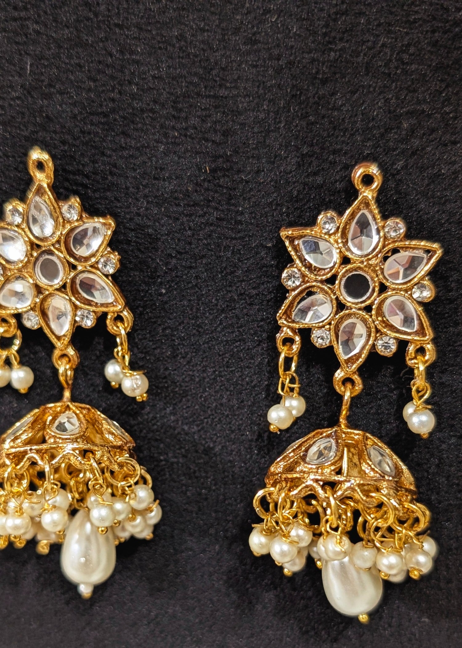 Earrings in Marigold Color by - Trendy Women Earrings DOZ7961
