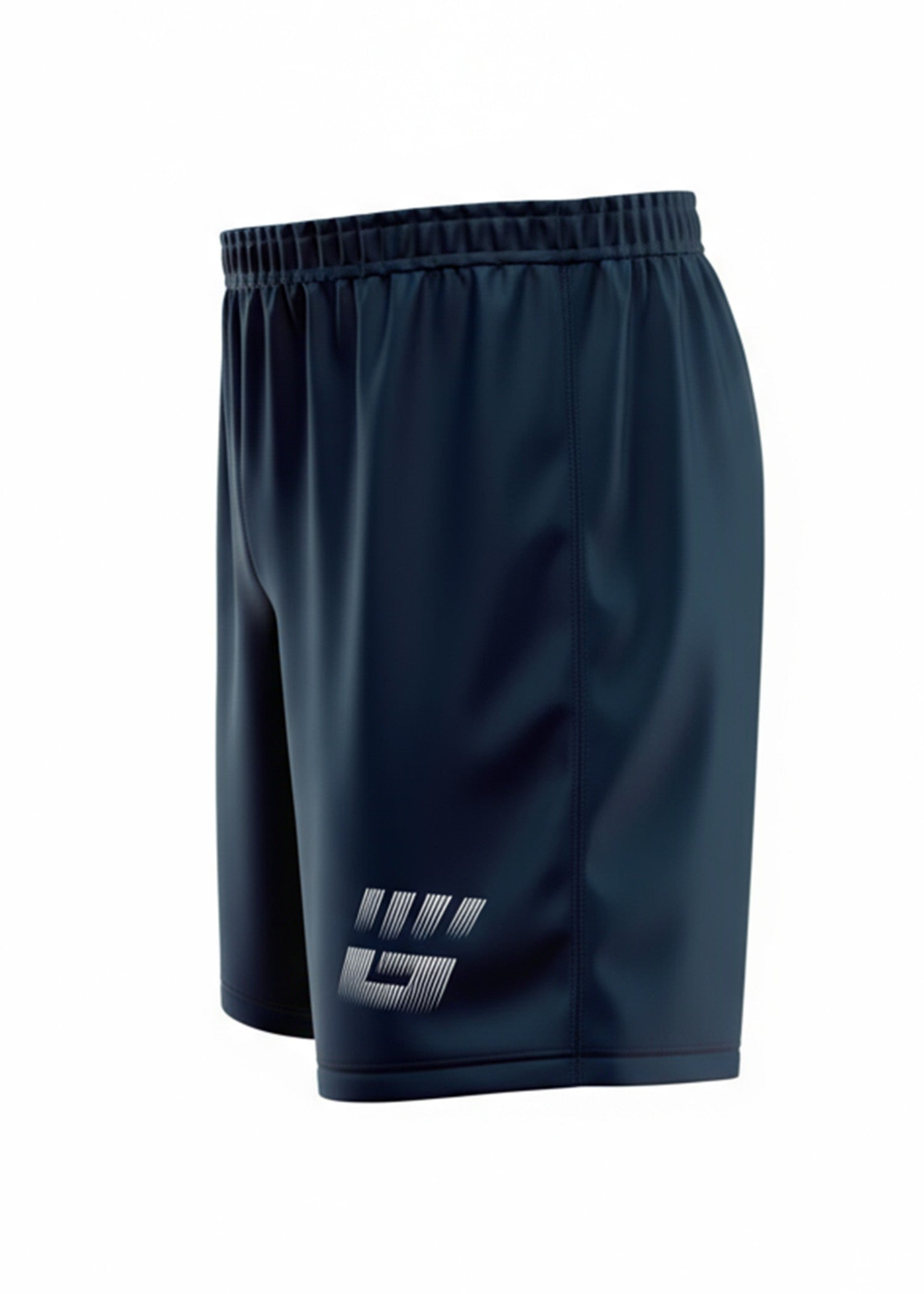 polyester Shorts in Navy blue