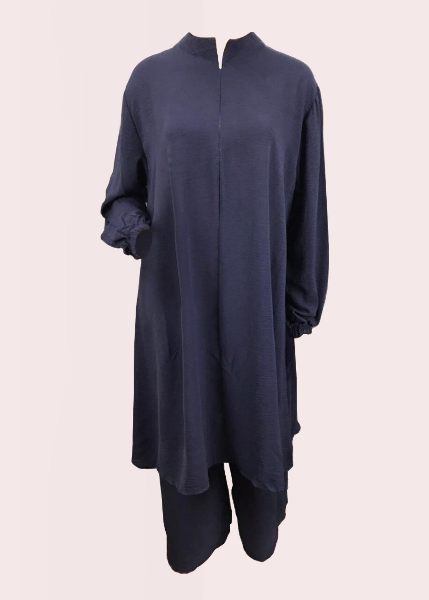 wool Co Ord Sets in Navy blue