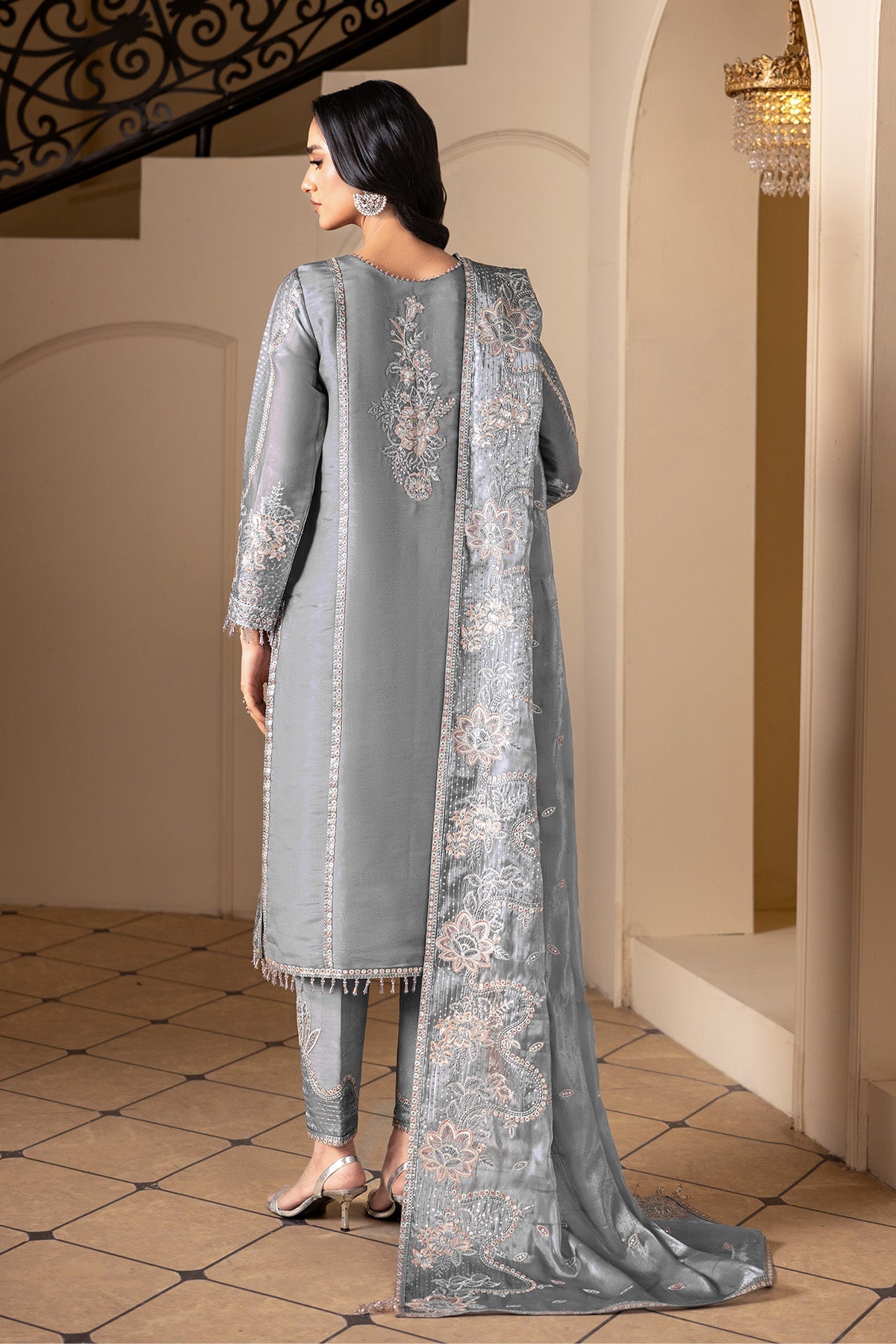 Aaina Sheesha Silk Formals – AF-SS-2239-Kundan