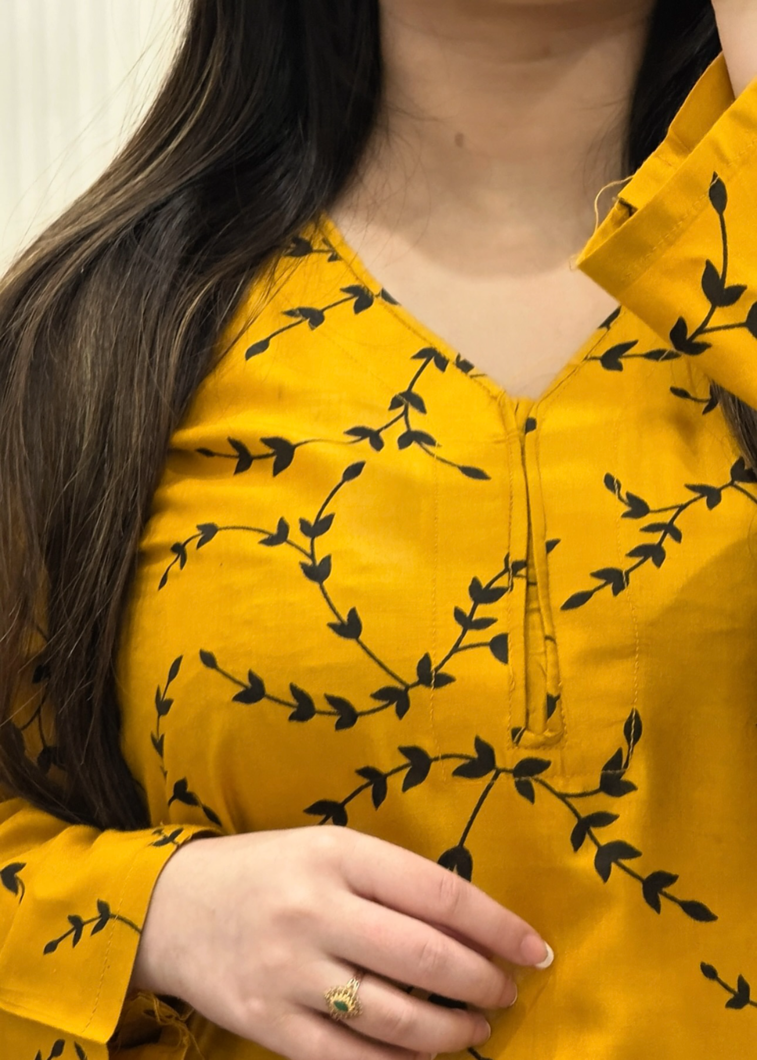 linen Co Ord Sets in Mustard