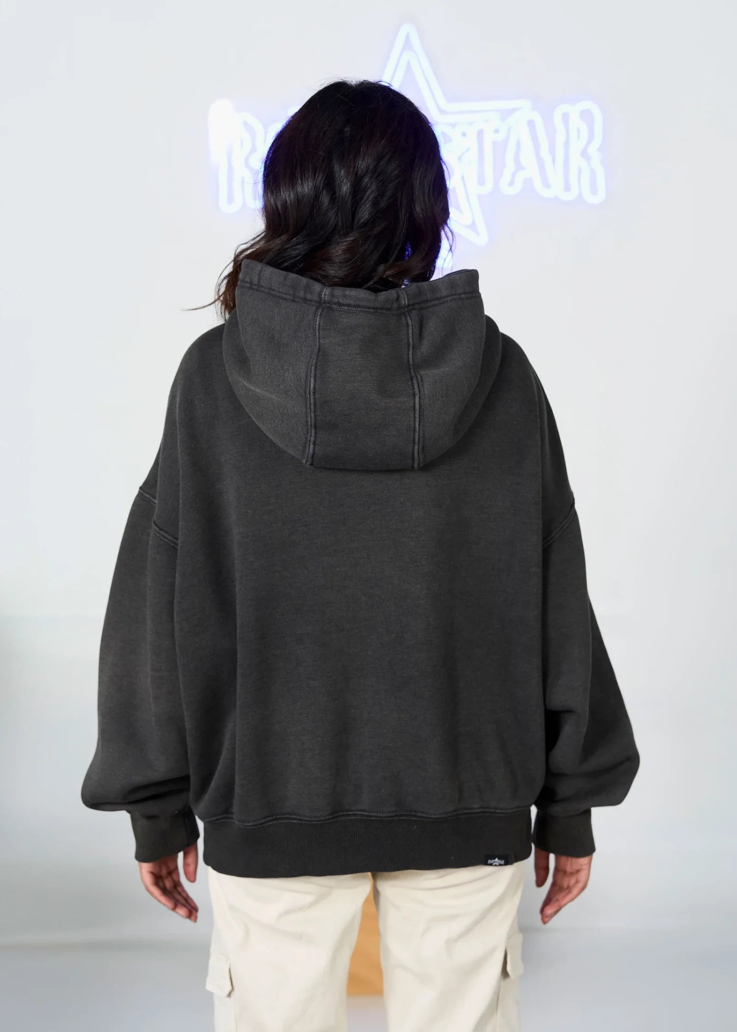 terry Hoodie in Charcoal