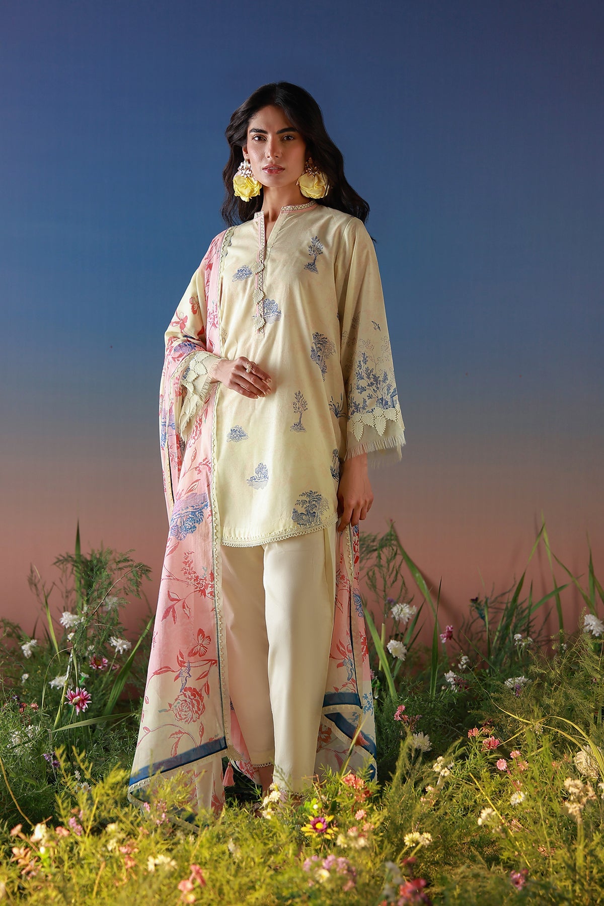 Mirha Lawn – Buttercream Botanica