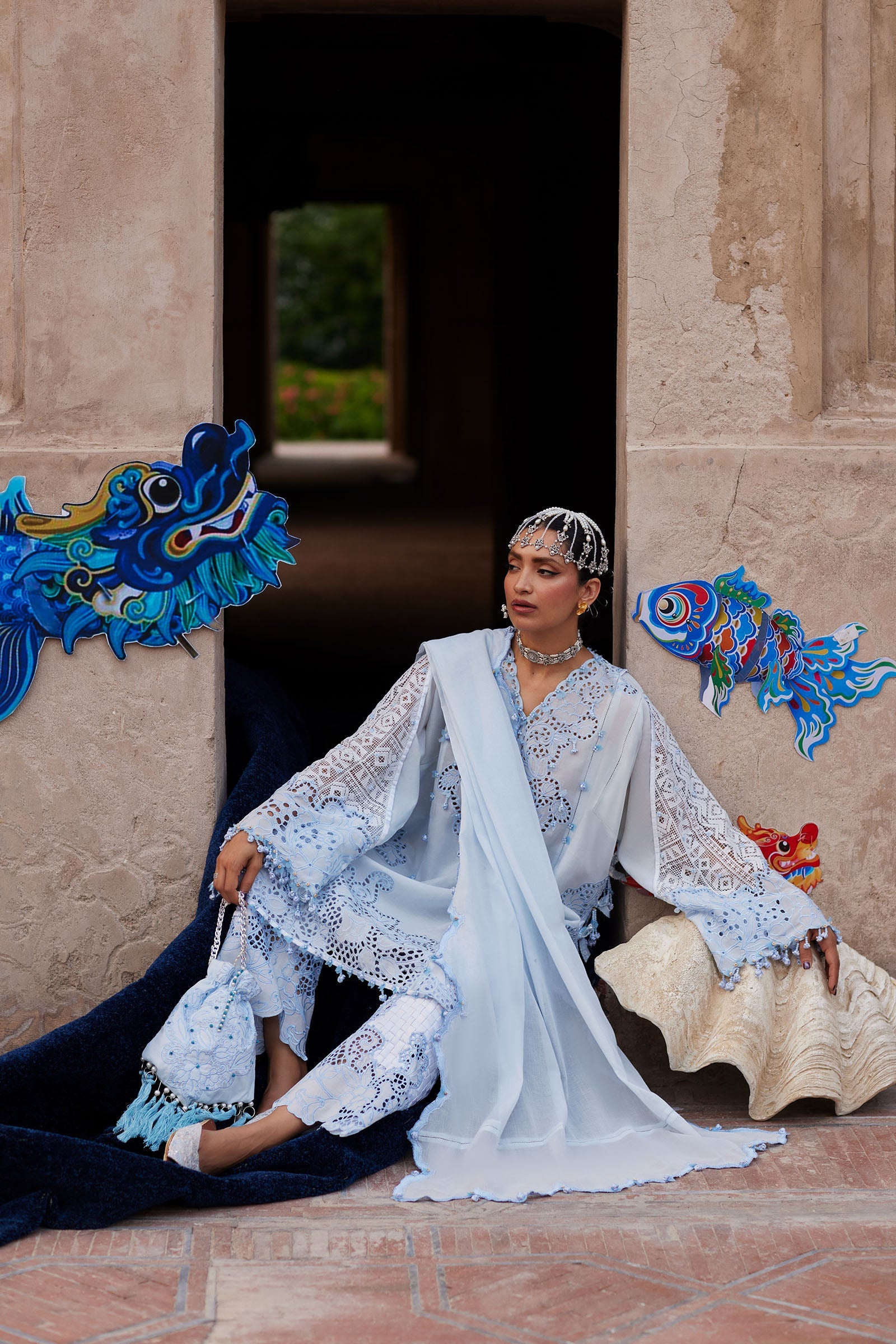 Kashmee Luxury Eid Lawn – BRUMINE (EL26-02 A)