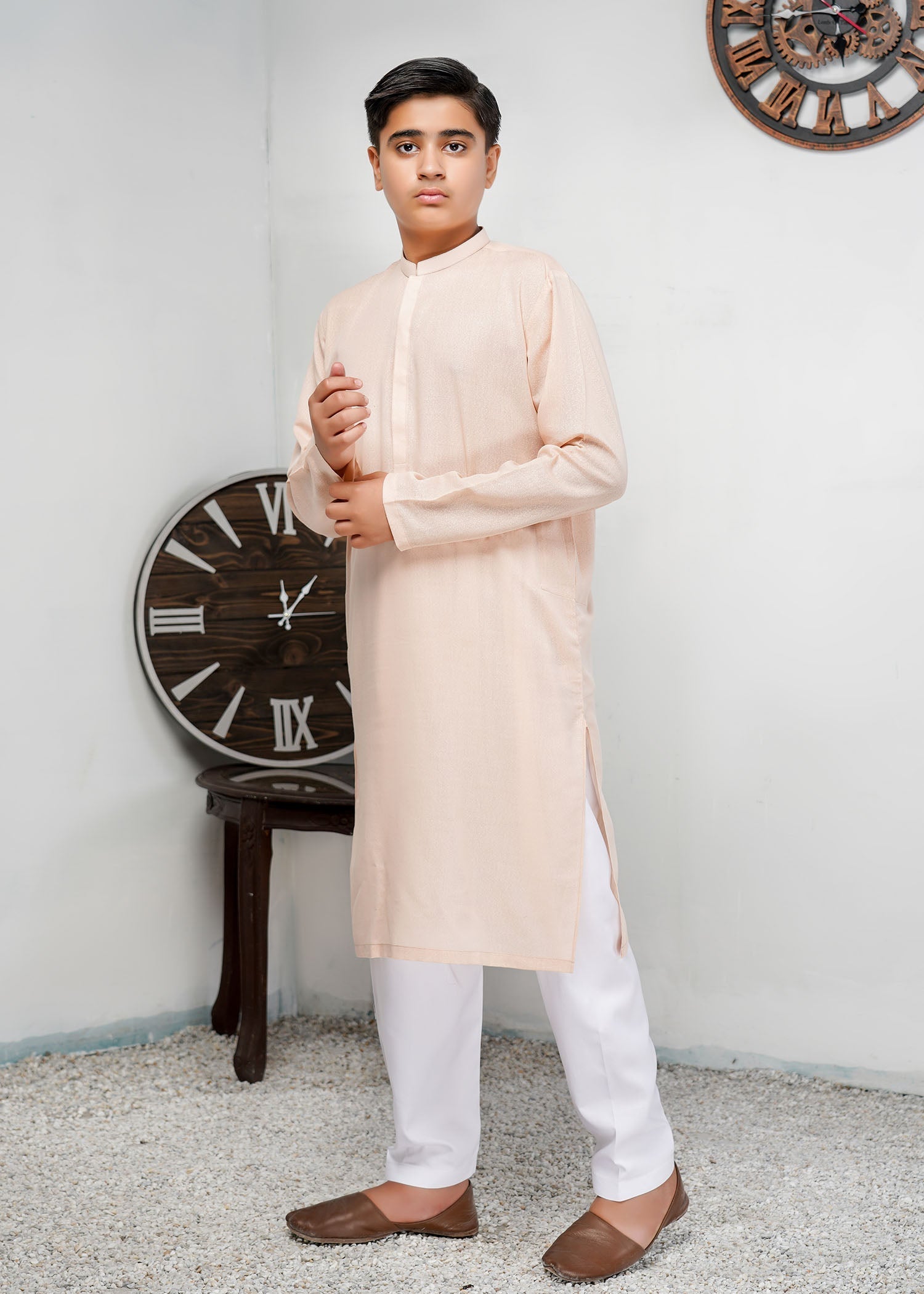 lawn Kurta in Pink