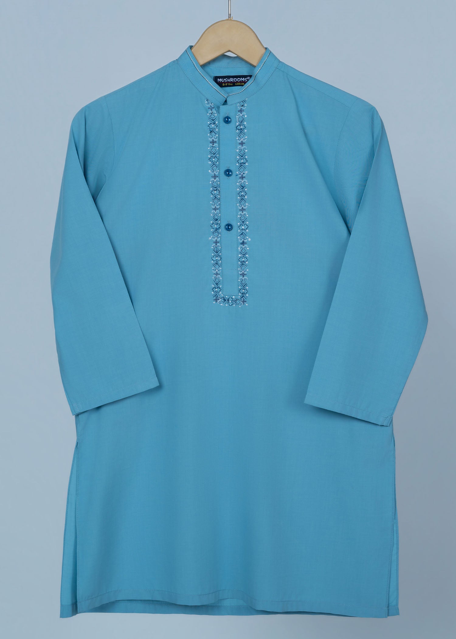 wash & wear Kurta in Grey
