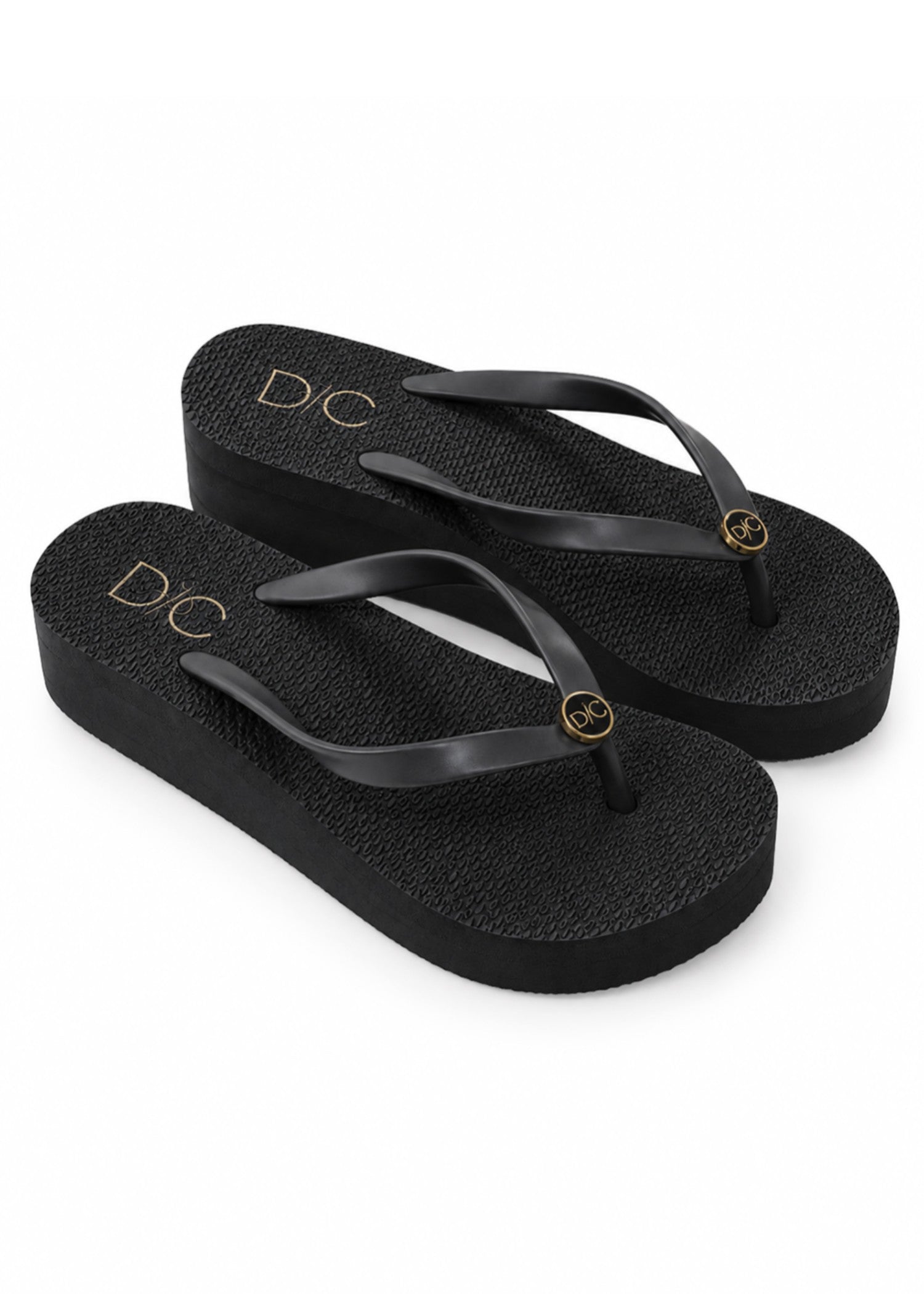 Wedges in Black by - High Quality Women Wedges UWW8873