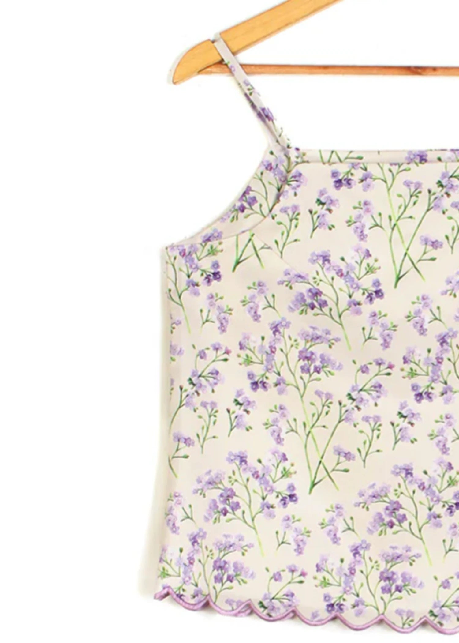 crepe Top in Lilac