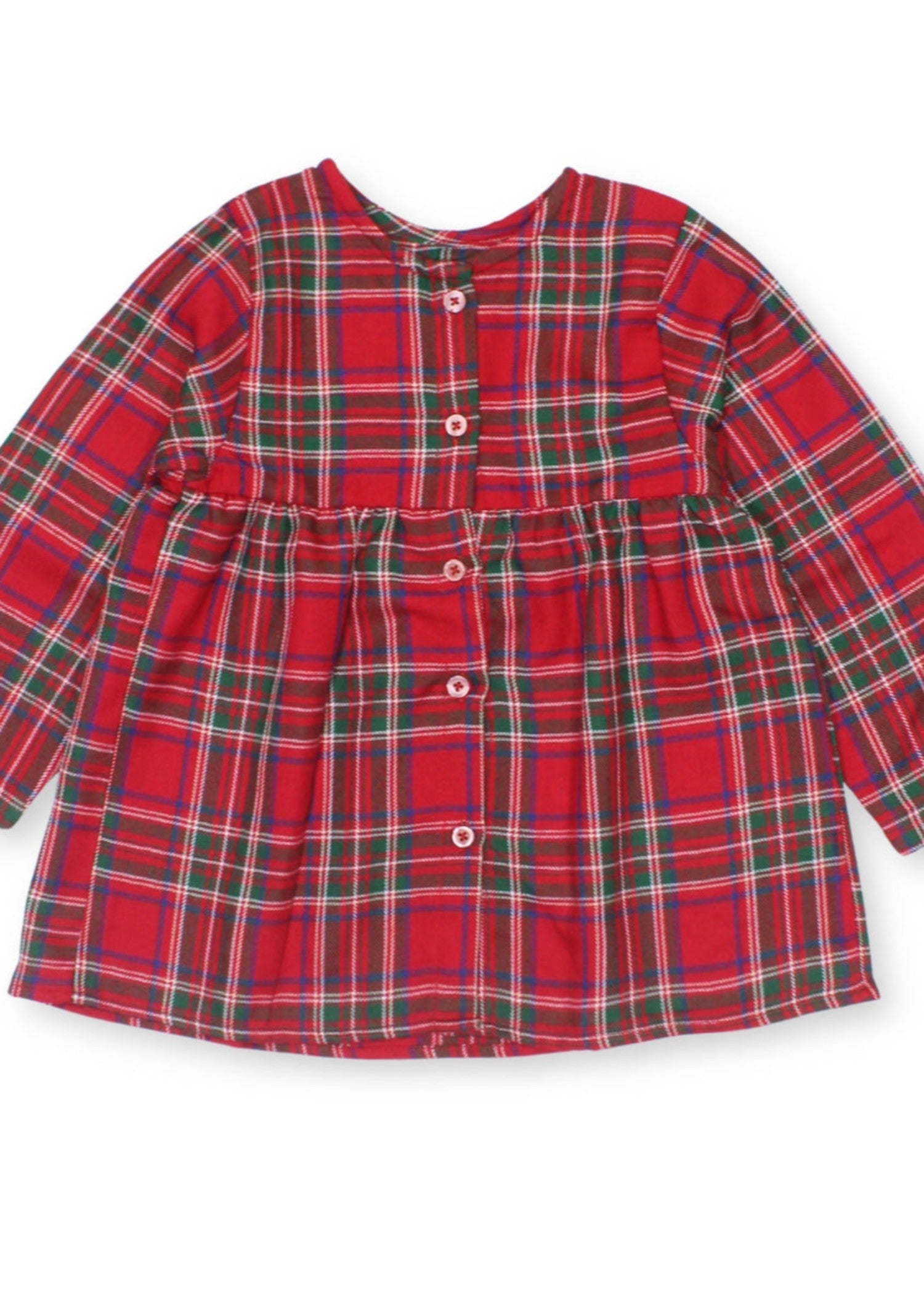 flannel Frock in Red
