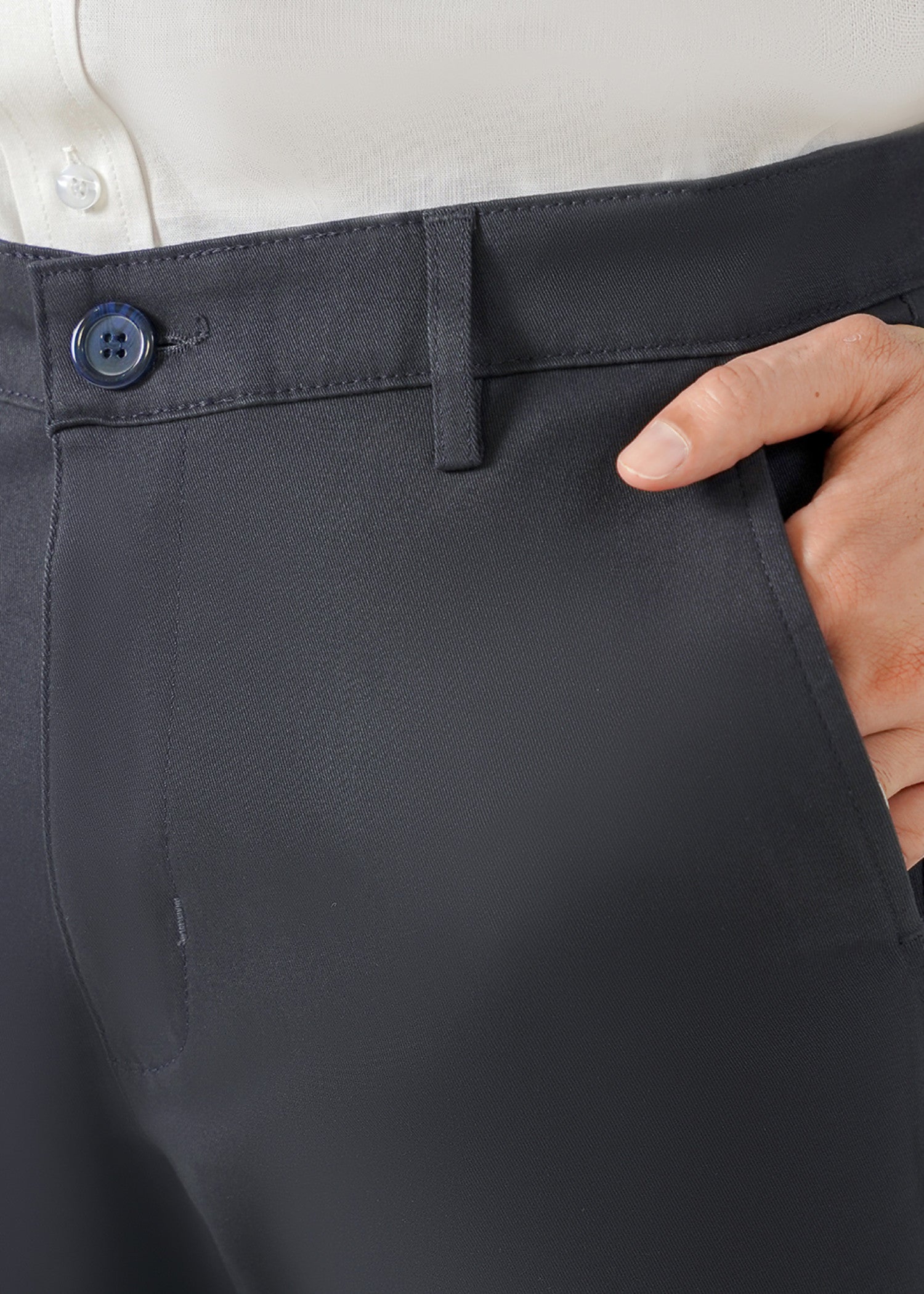 cotton Pants in Onyx