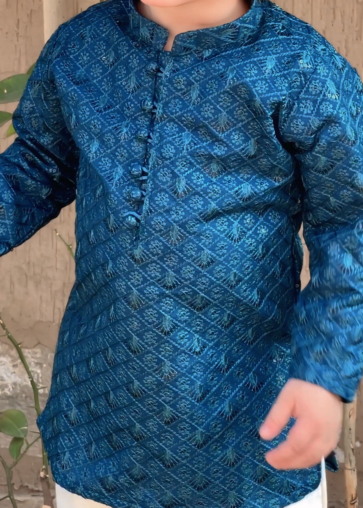 masuri Kurta in Blue