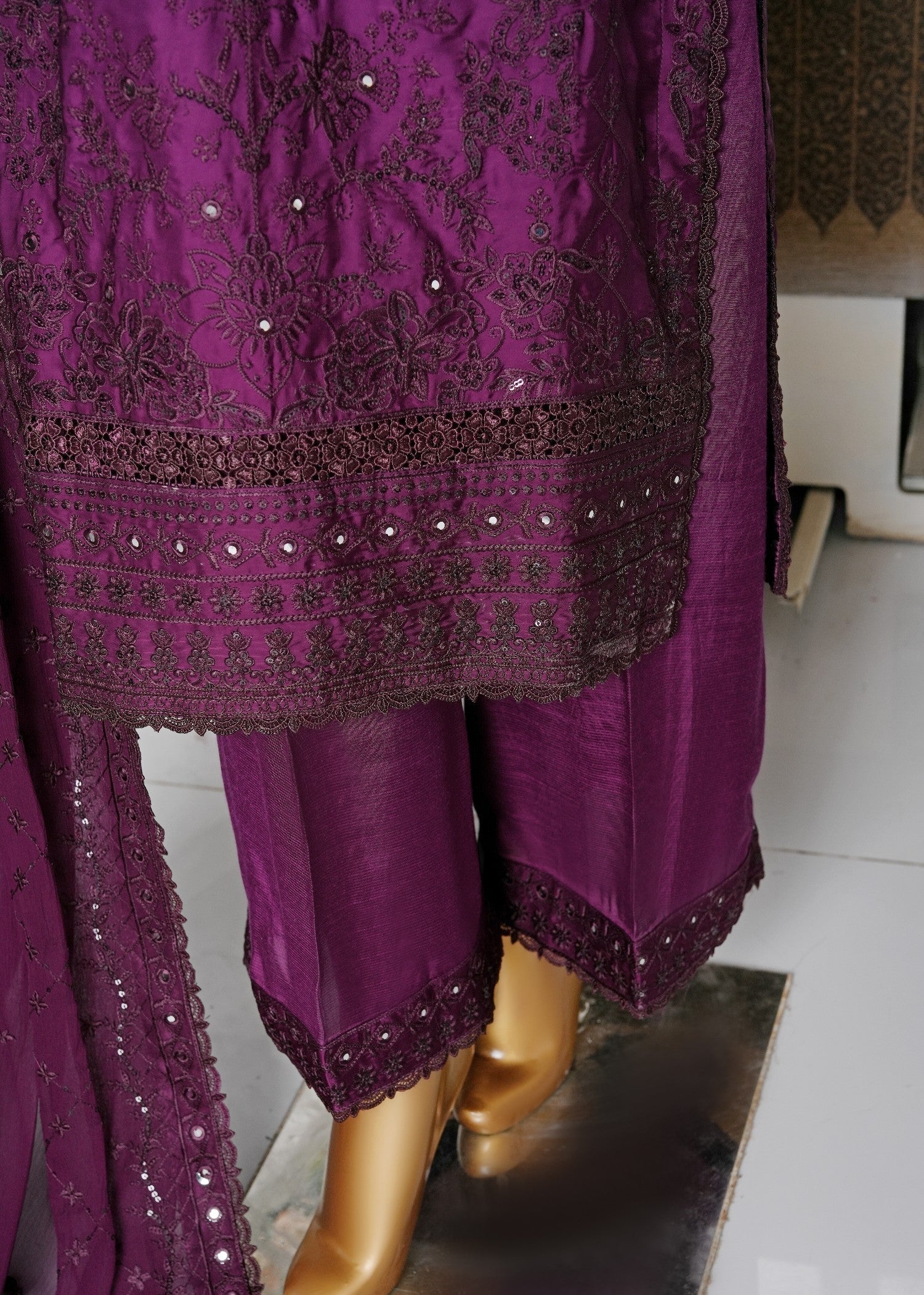 charmuse/shamooz Kurta Set in Purple