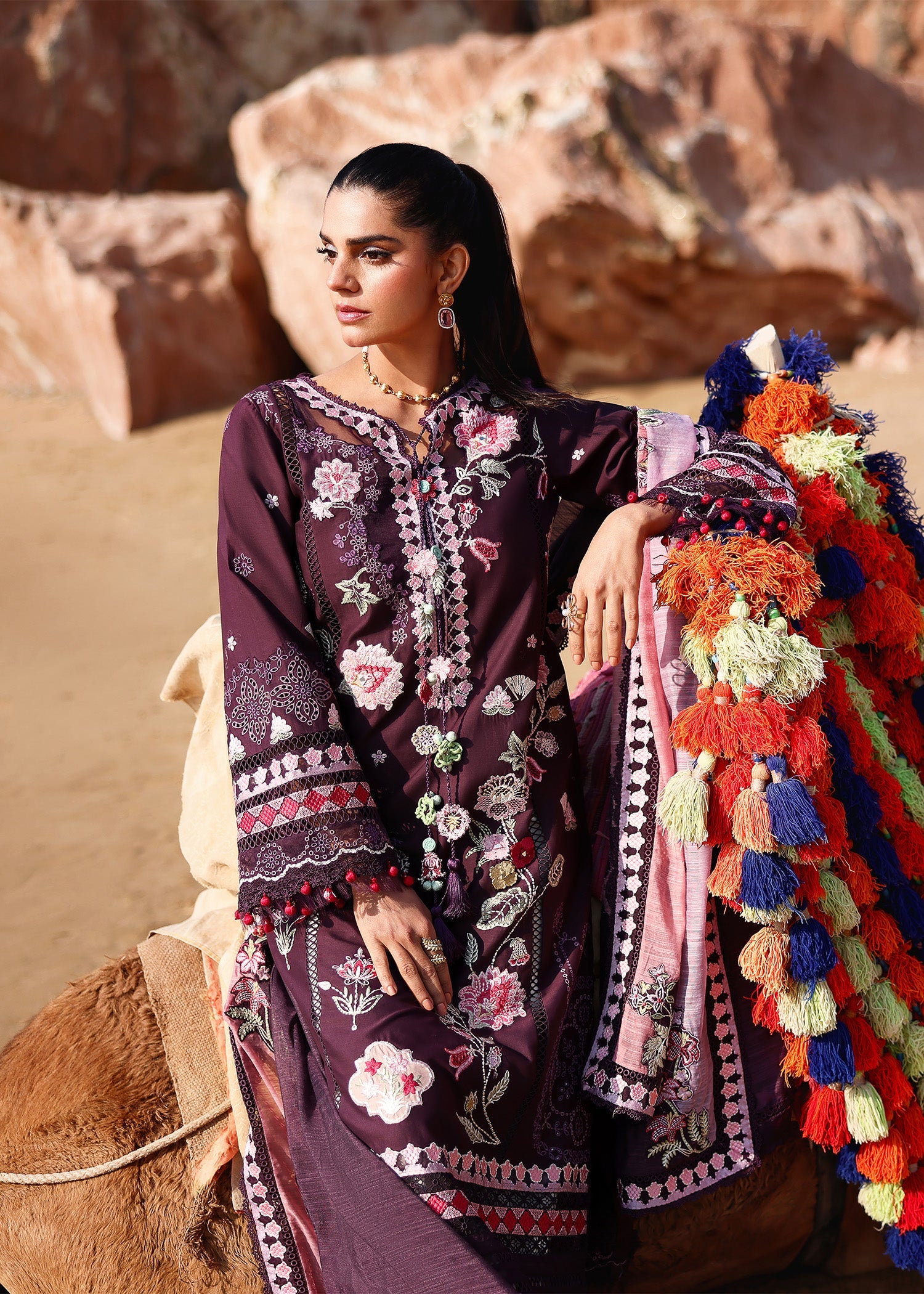 Breeze Festive Luxury Lawn – NOOR-2-A