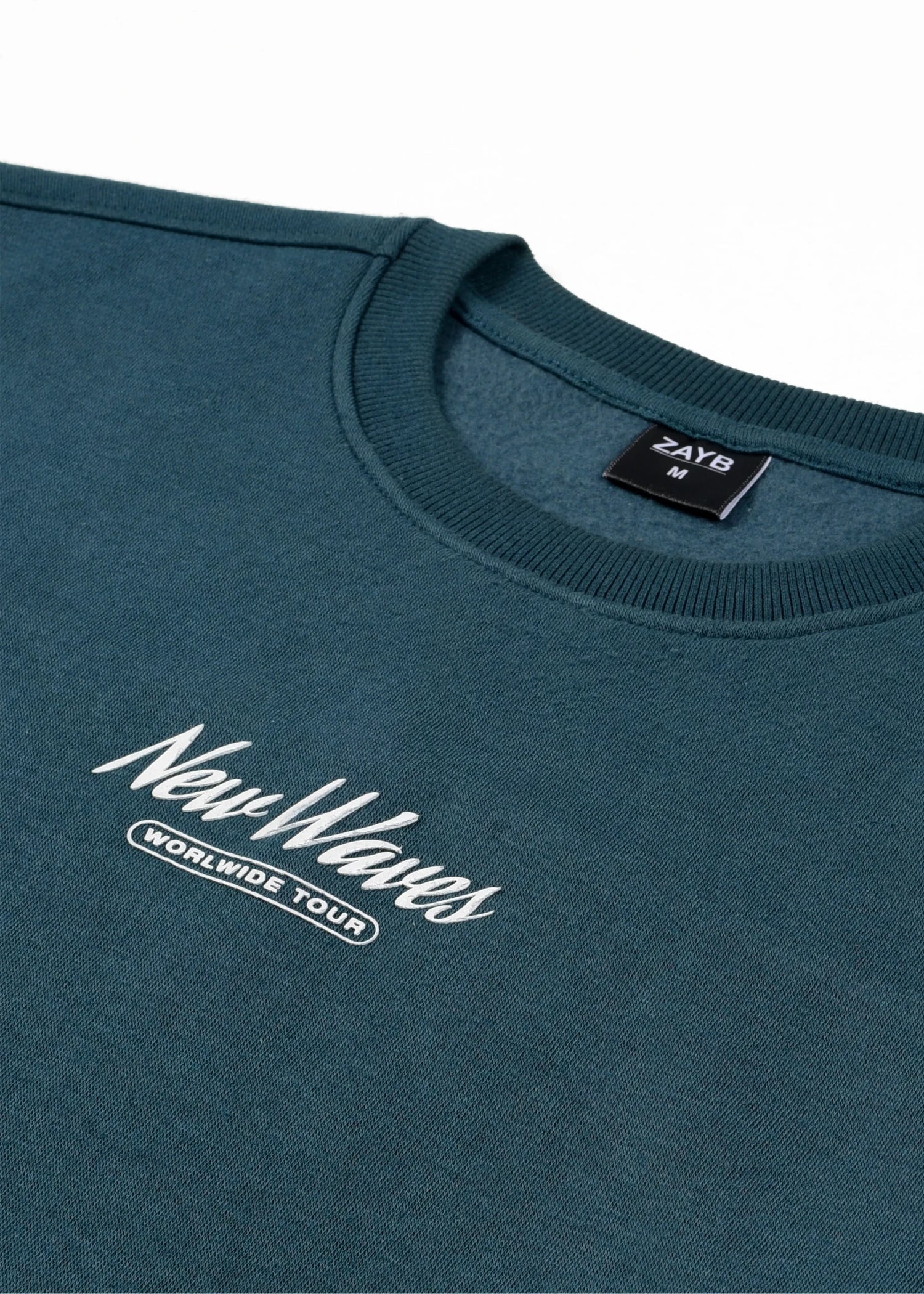 polycotton Sweatshirt in Teal