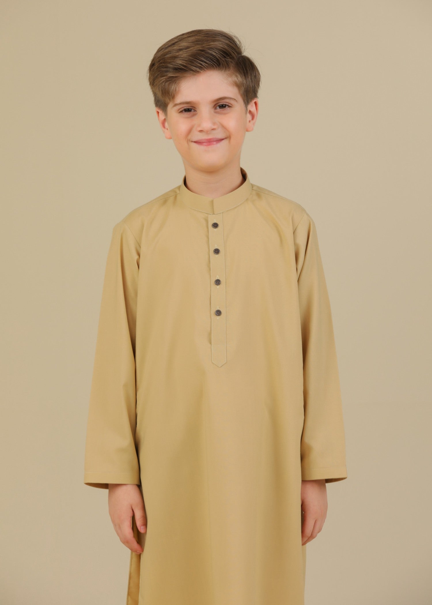 wash & wear Kurta Set in Buttercream