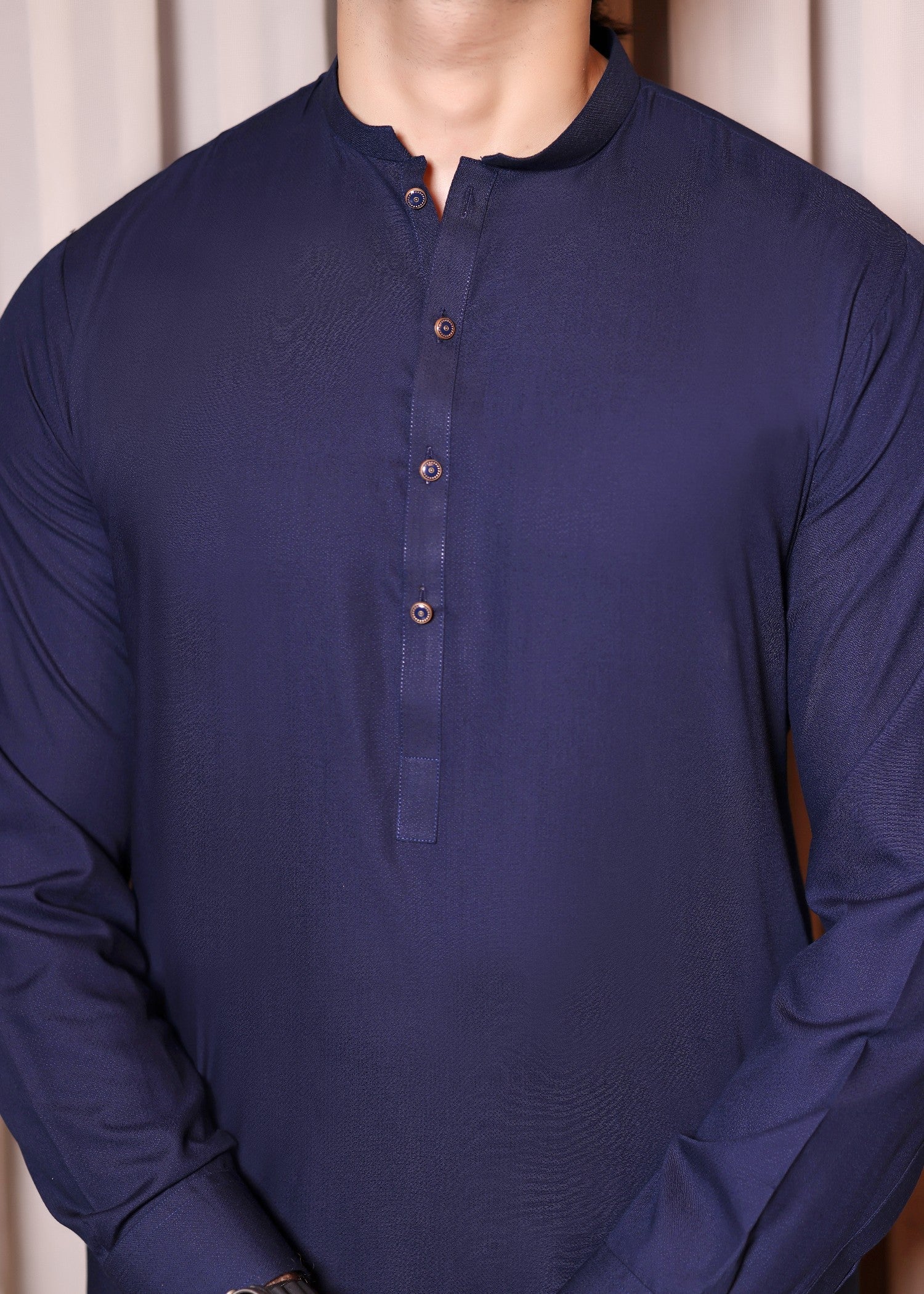 suiting Waistcoat in Blue - view 7