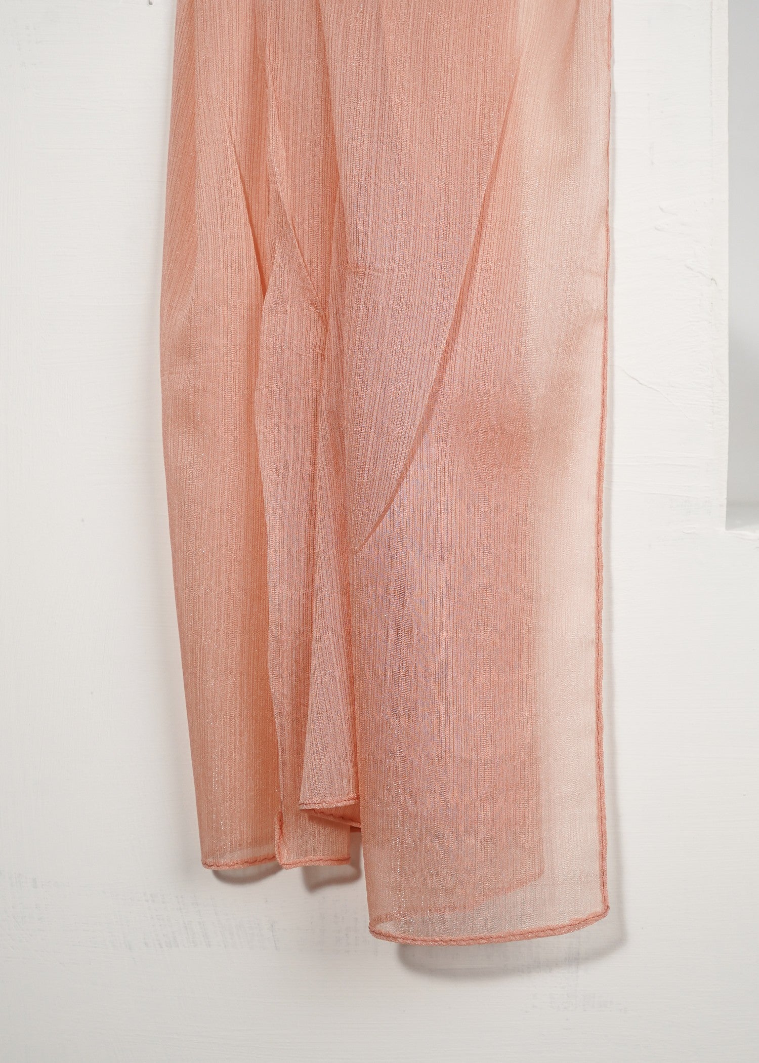 chiffon Hijab in Apricot orange