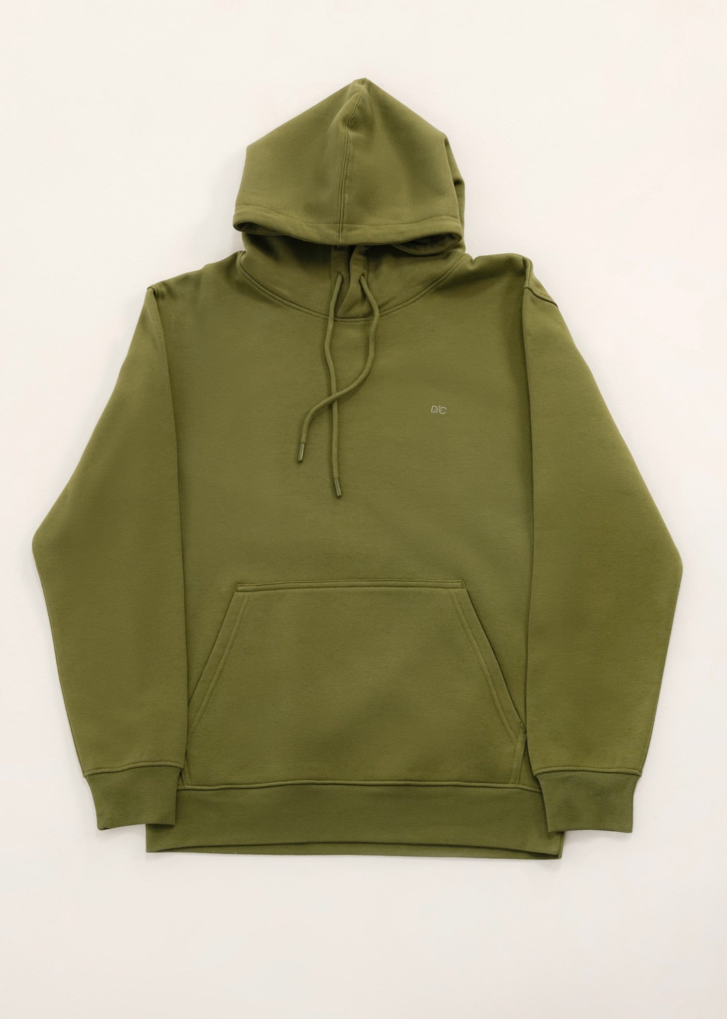 fleece Hoodie in Apple green