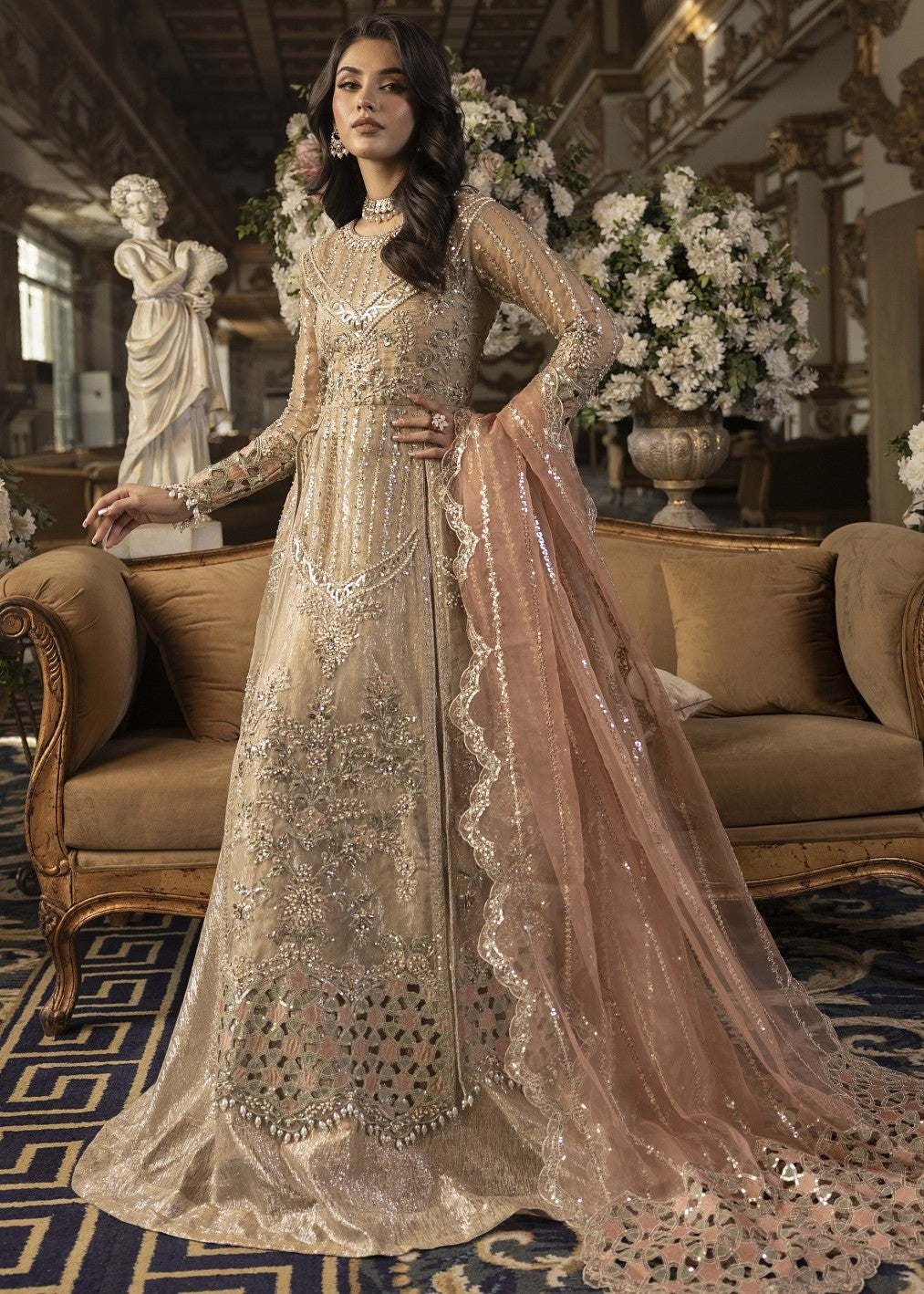 organza Maxi in Cream