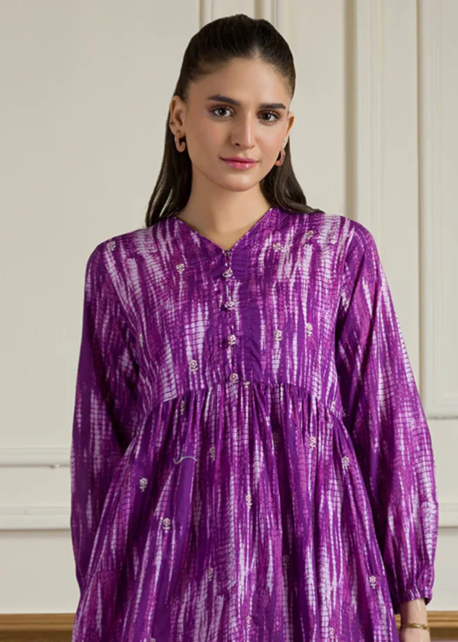 lawn Maxi in Purple