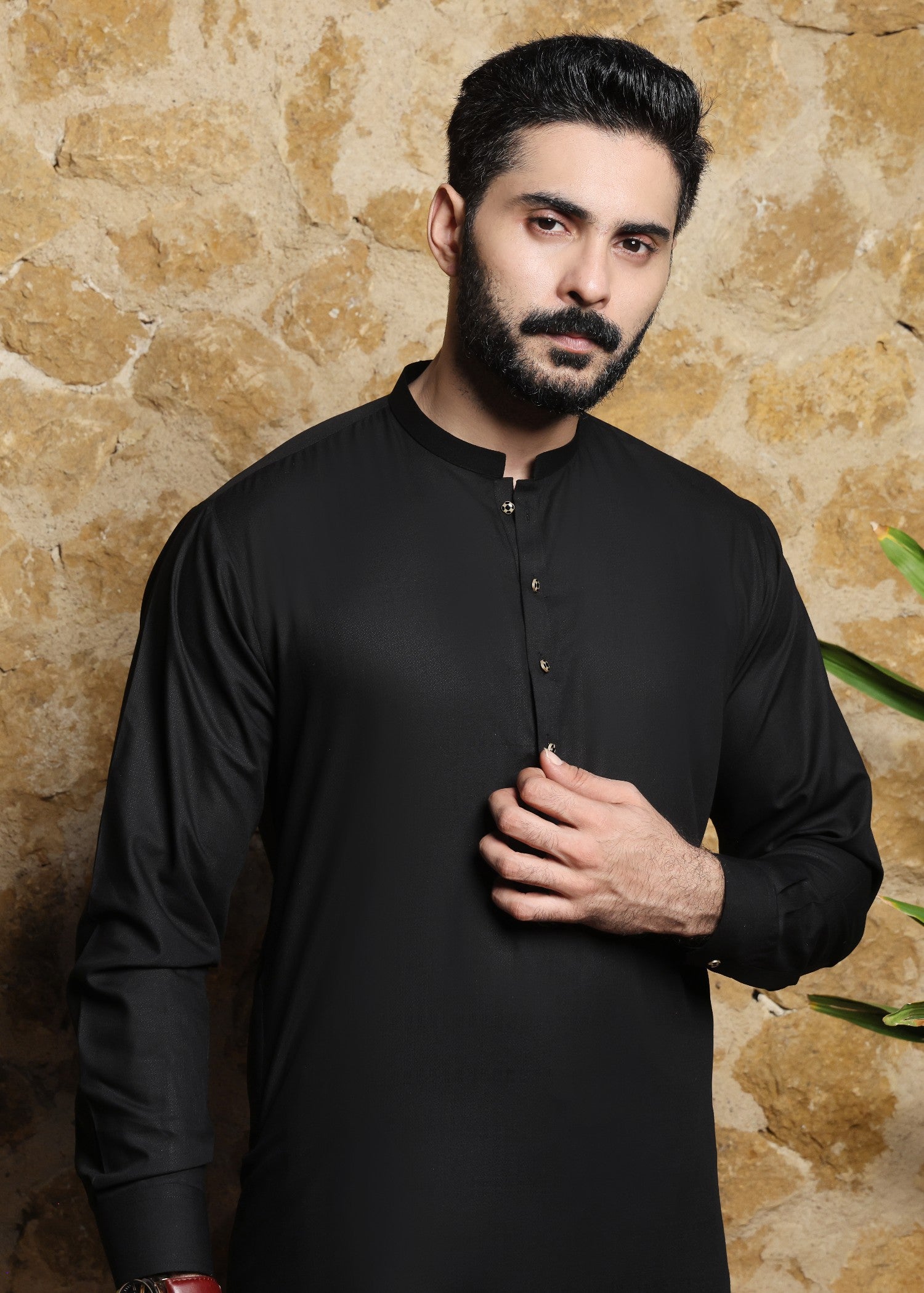 jamawar Waistcoat in Grey