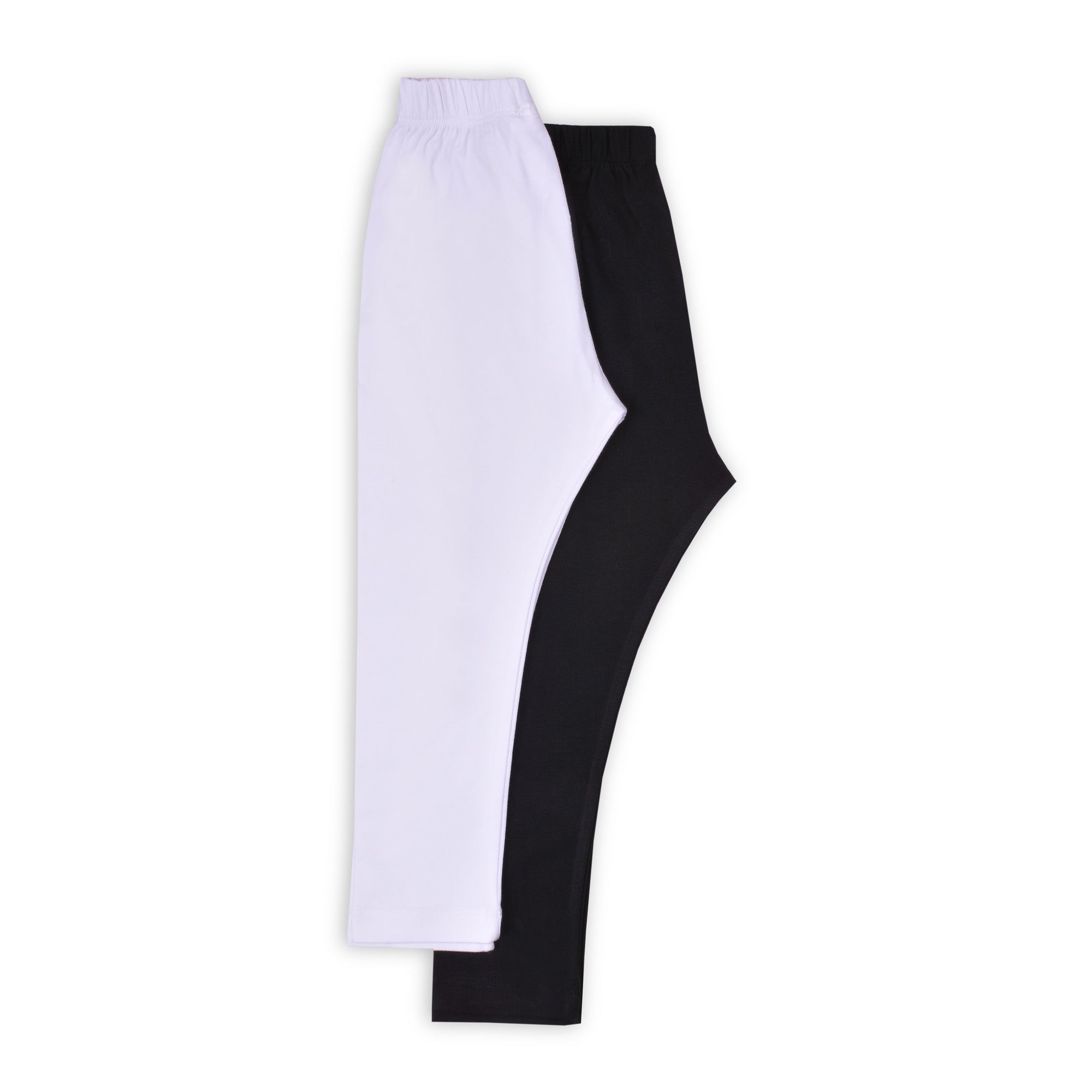 viscose jersey Tights in White, black