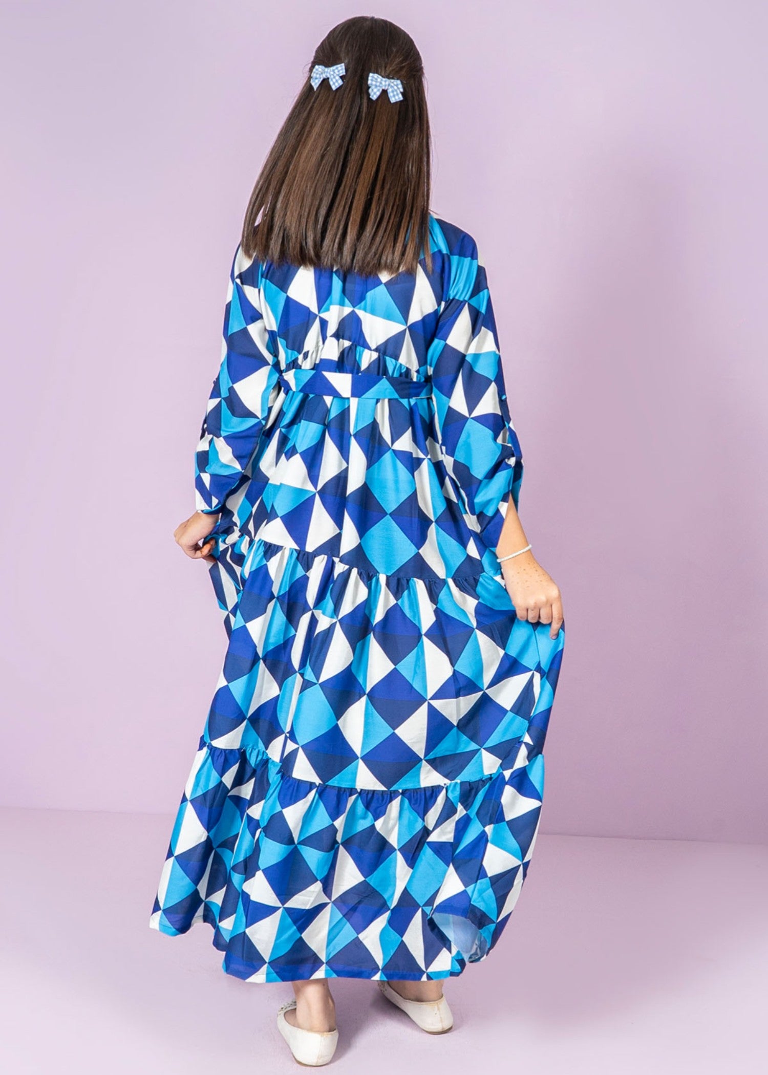 lawn Frock in Blue