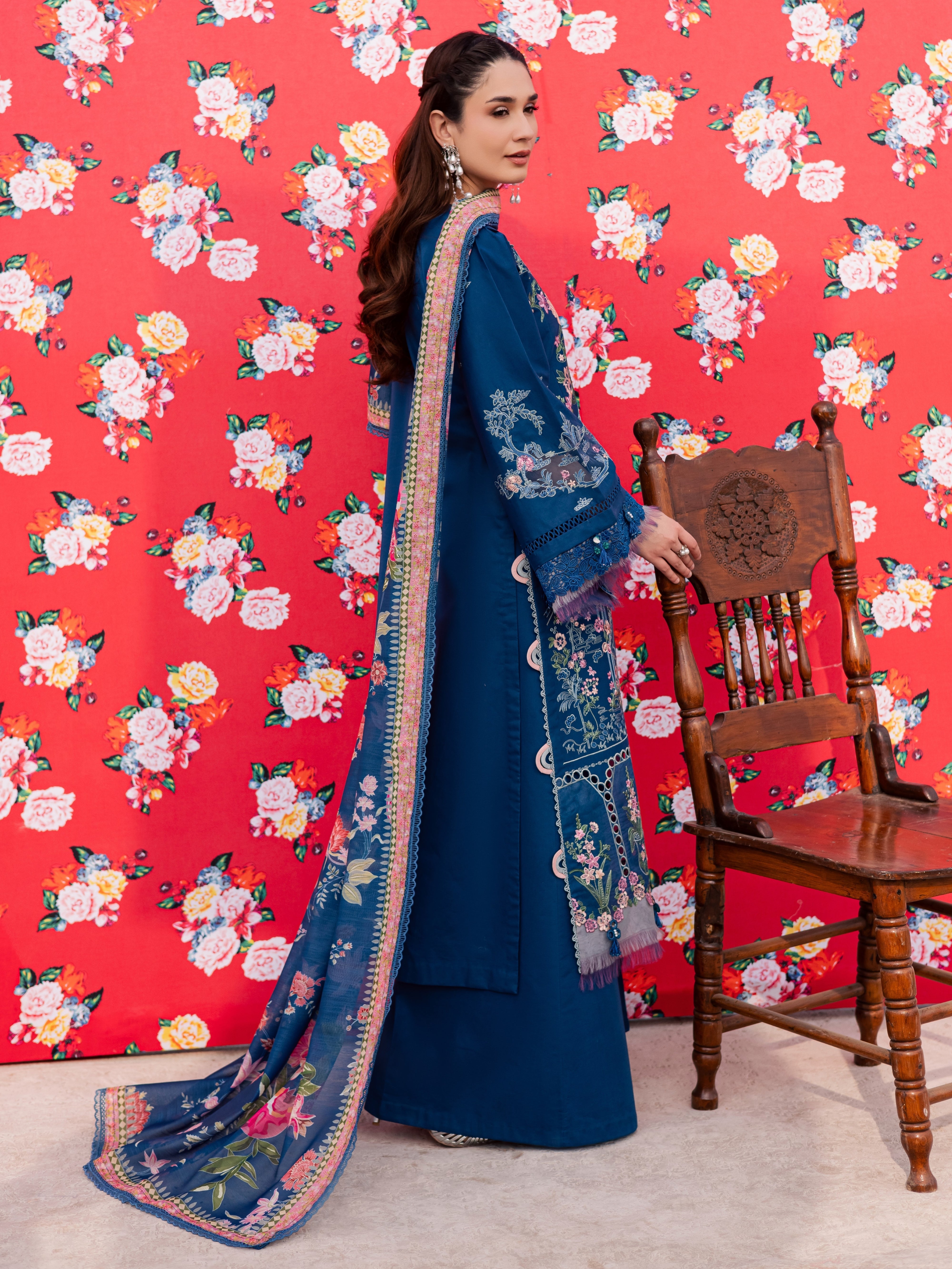Dil-e-Raqsum Lawn – DQ-12