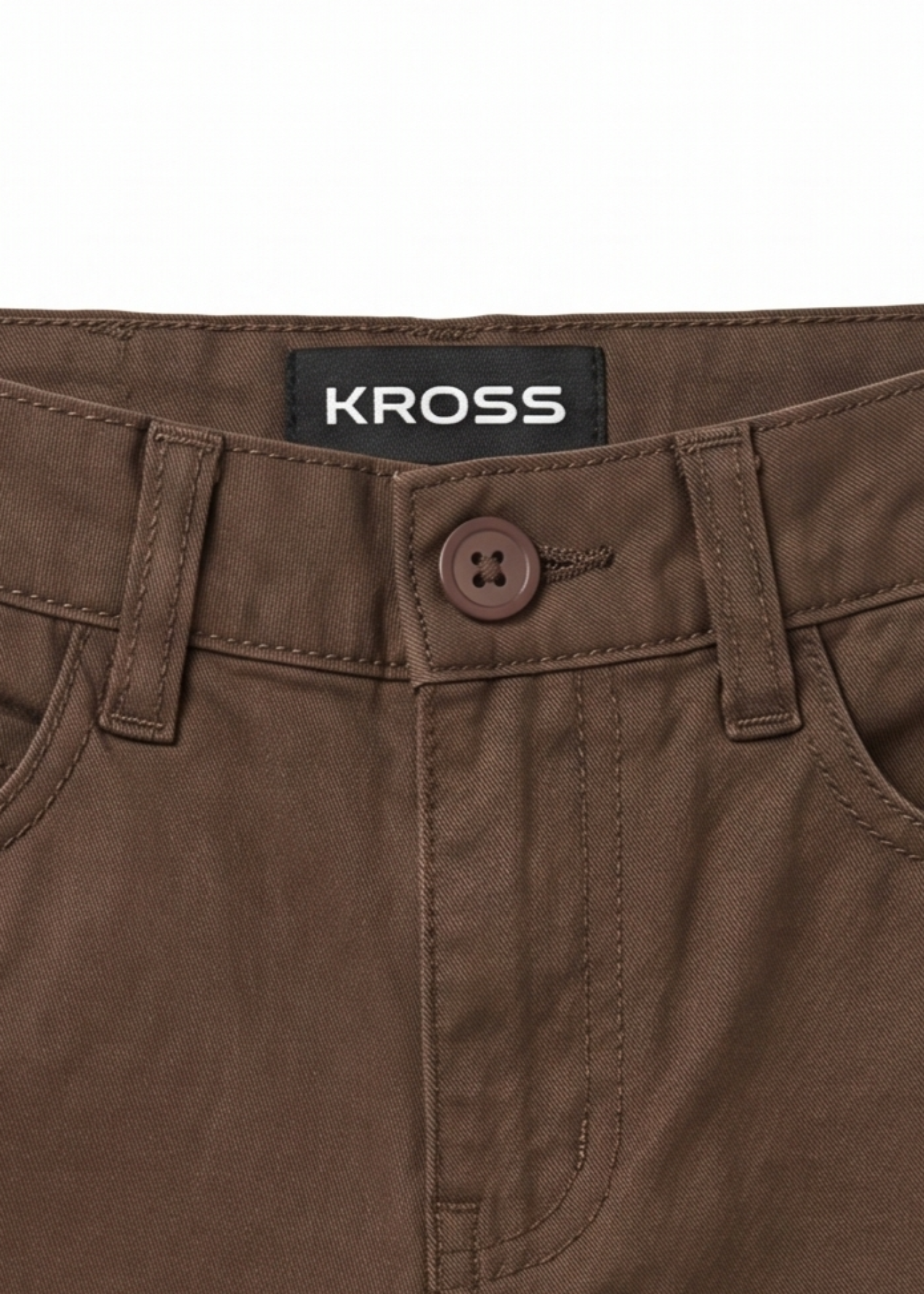 cotton Shorts in Brown