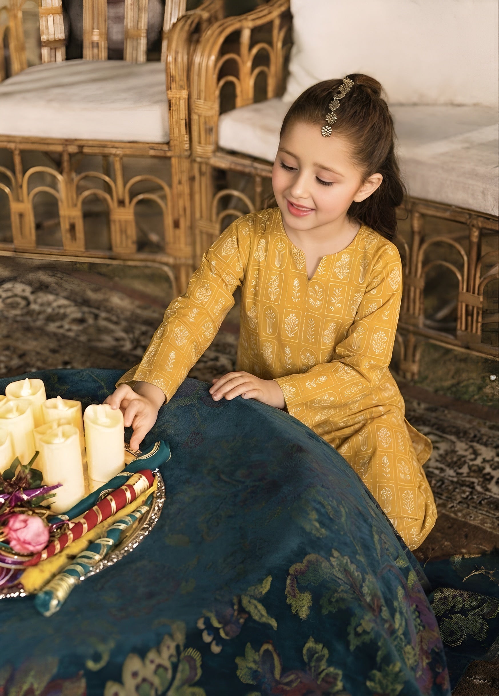 linen Co Ord Sets in Mari gold
